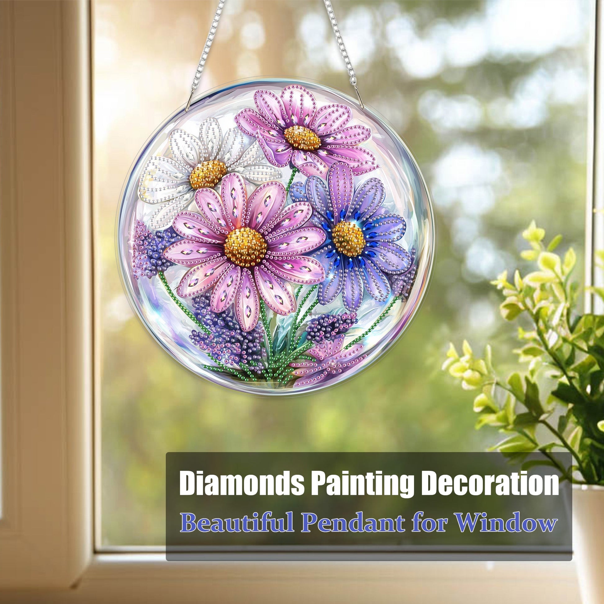 Colorful Flower - Hanging