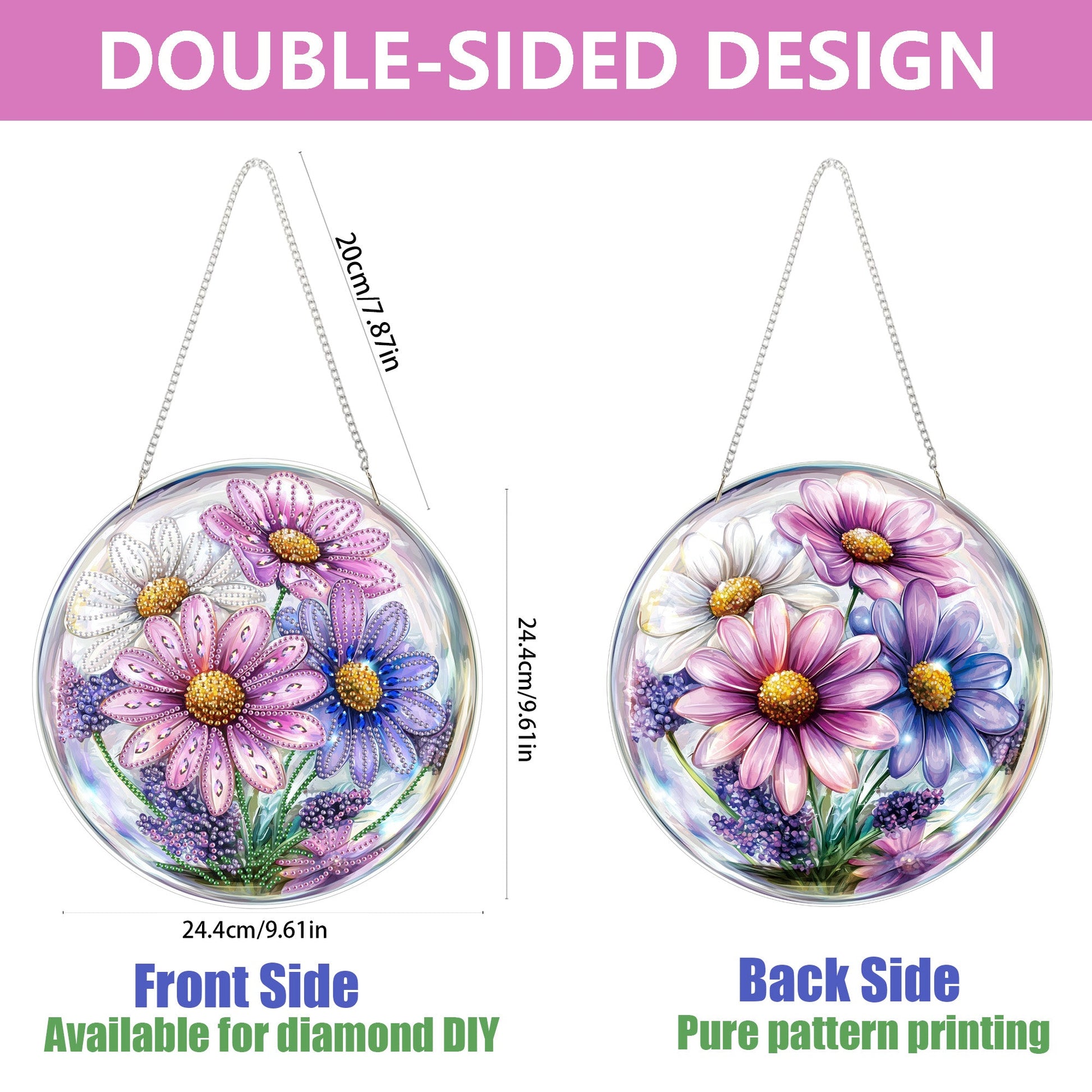 Colorful Flower - Hanging