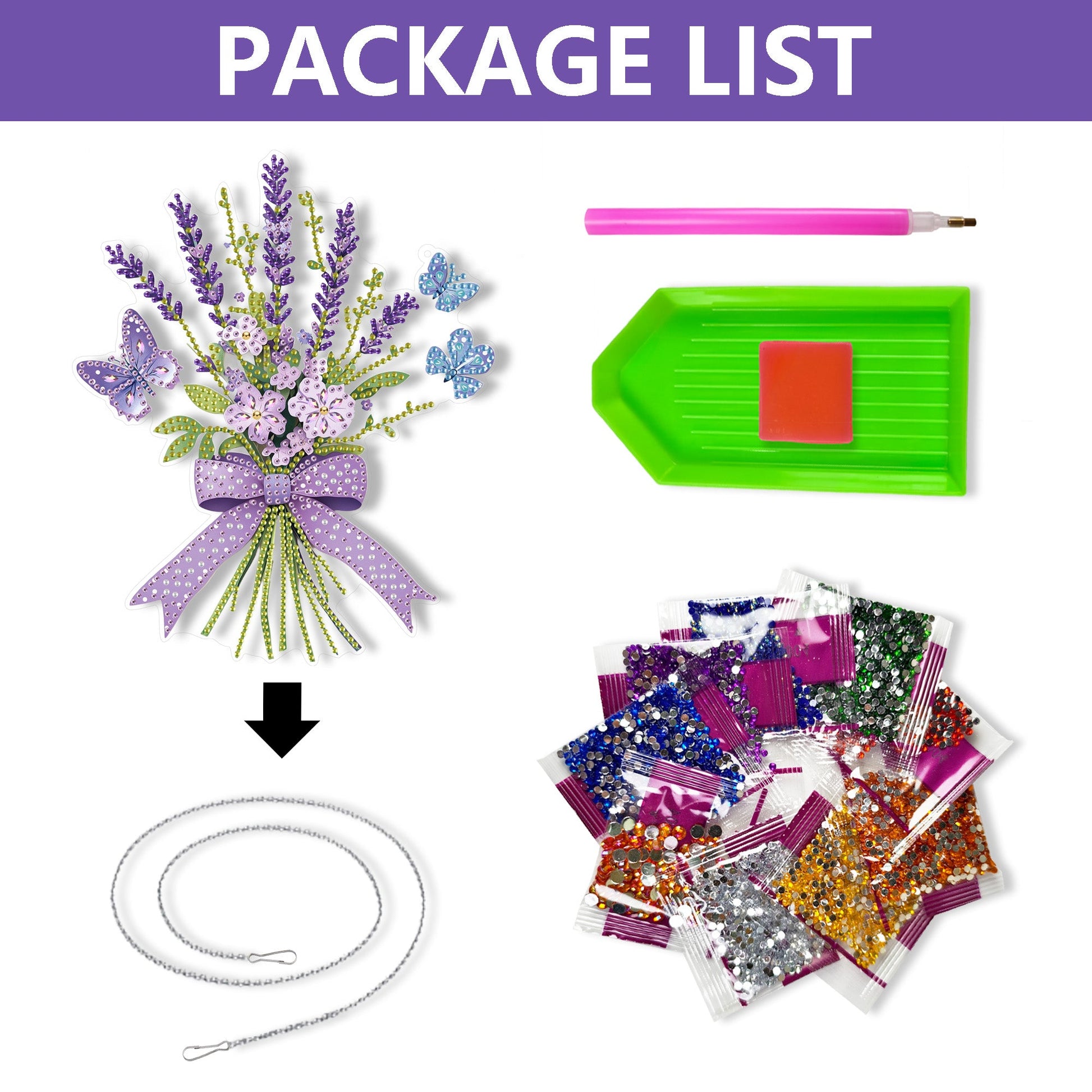 Purple Flower Bouquet