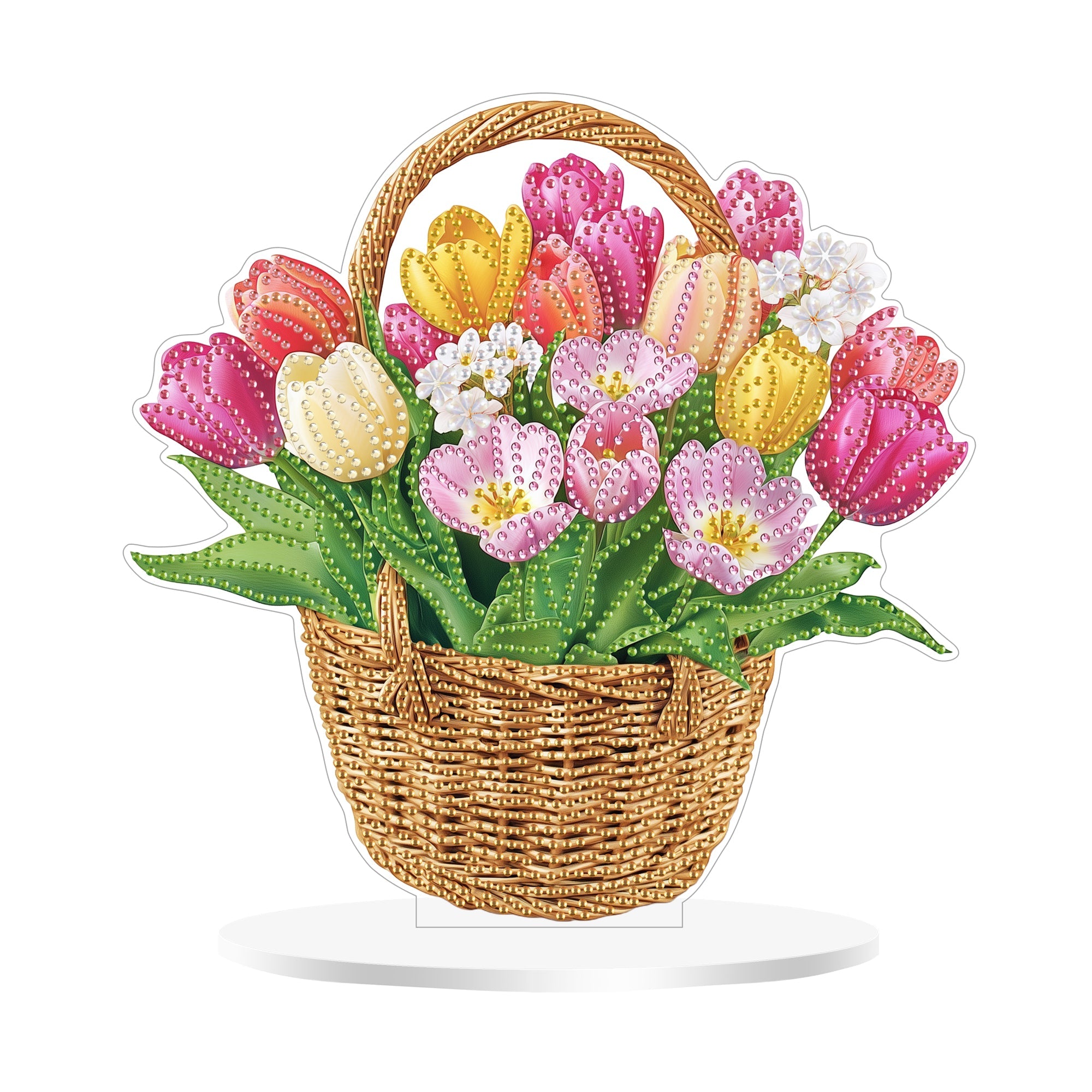 Tulips Basket - Tabletop