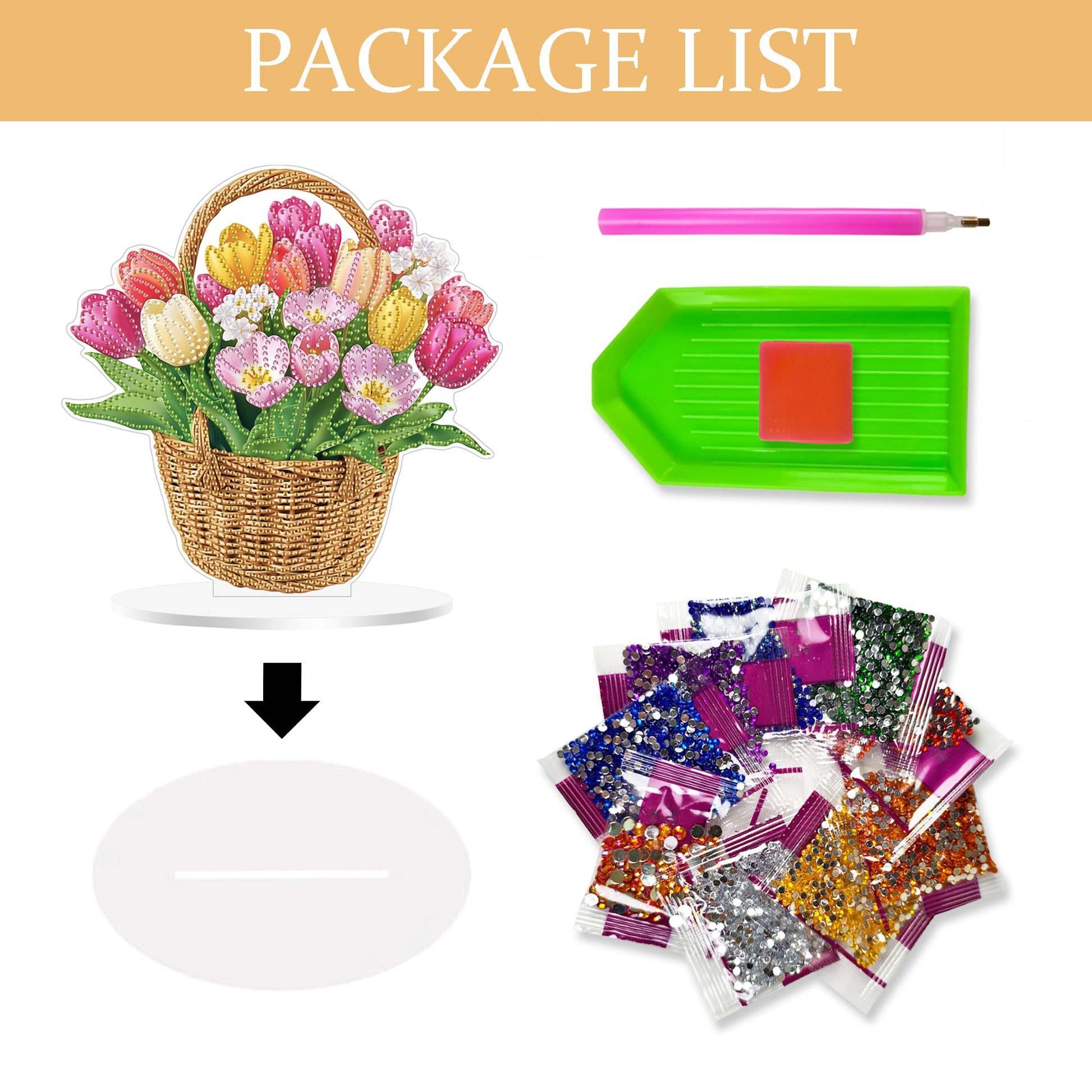 Tulips Basket