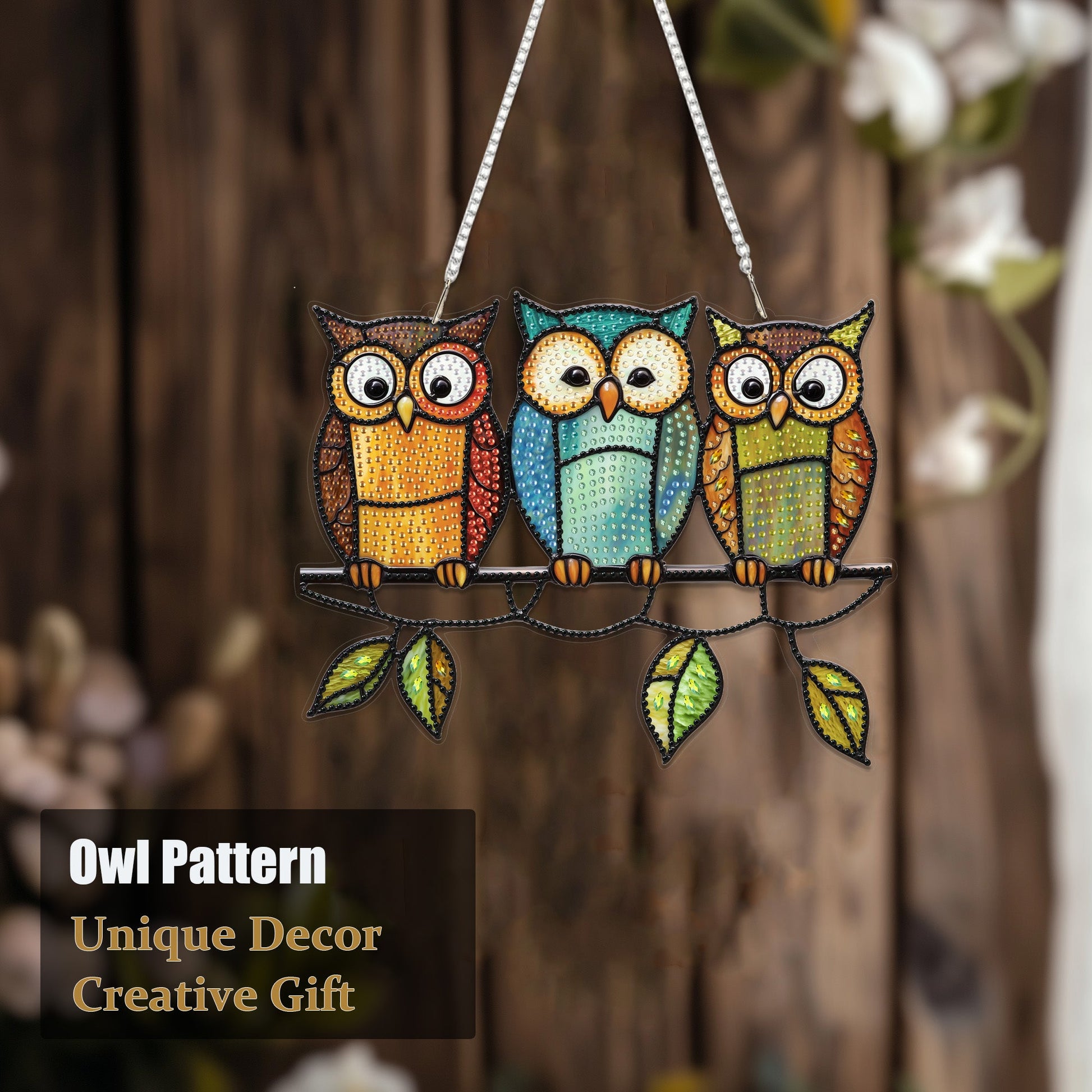 Family Owls - Hanging