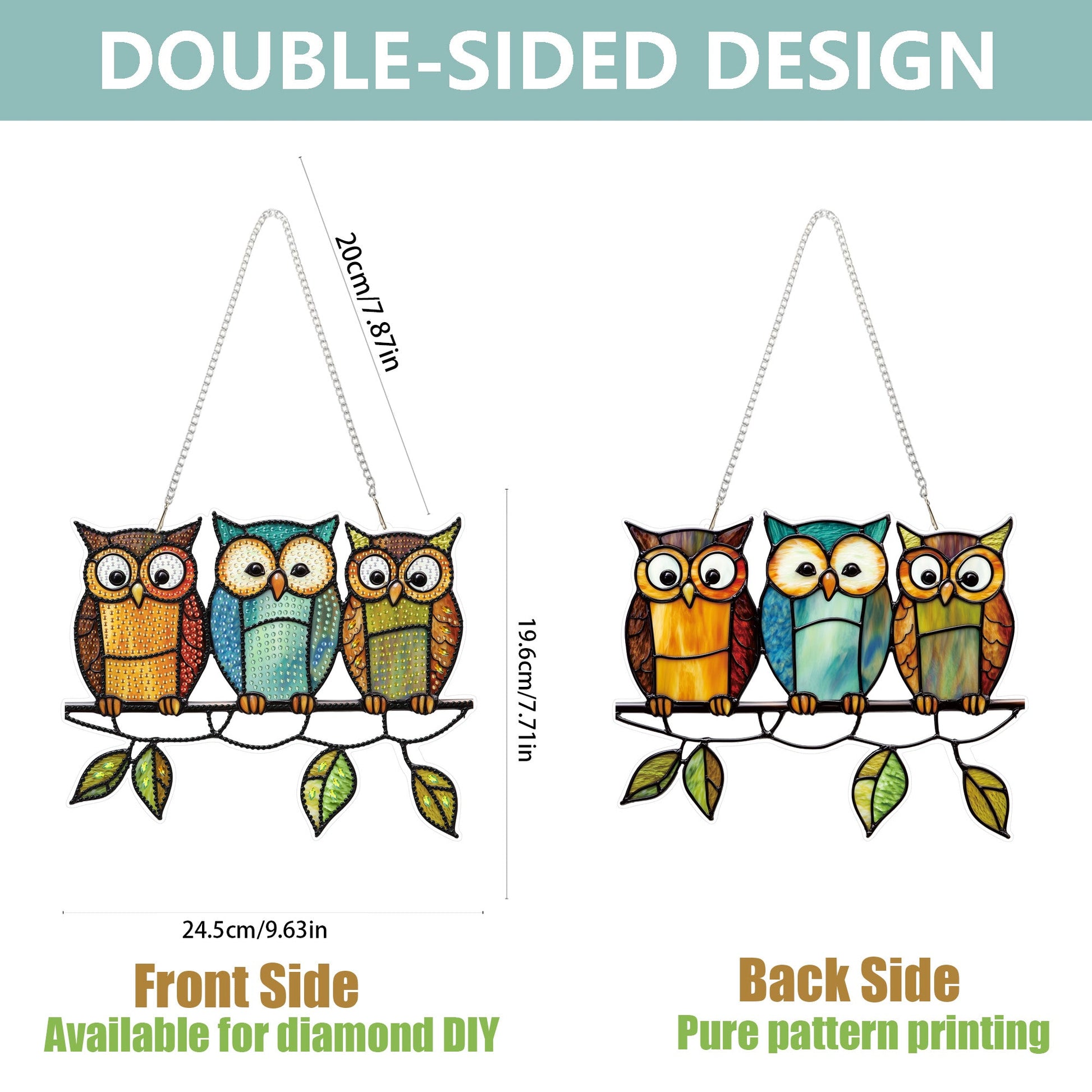 Family Owls - Hanging