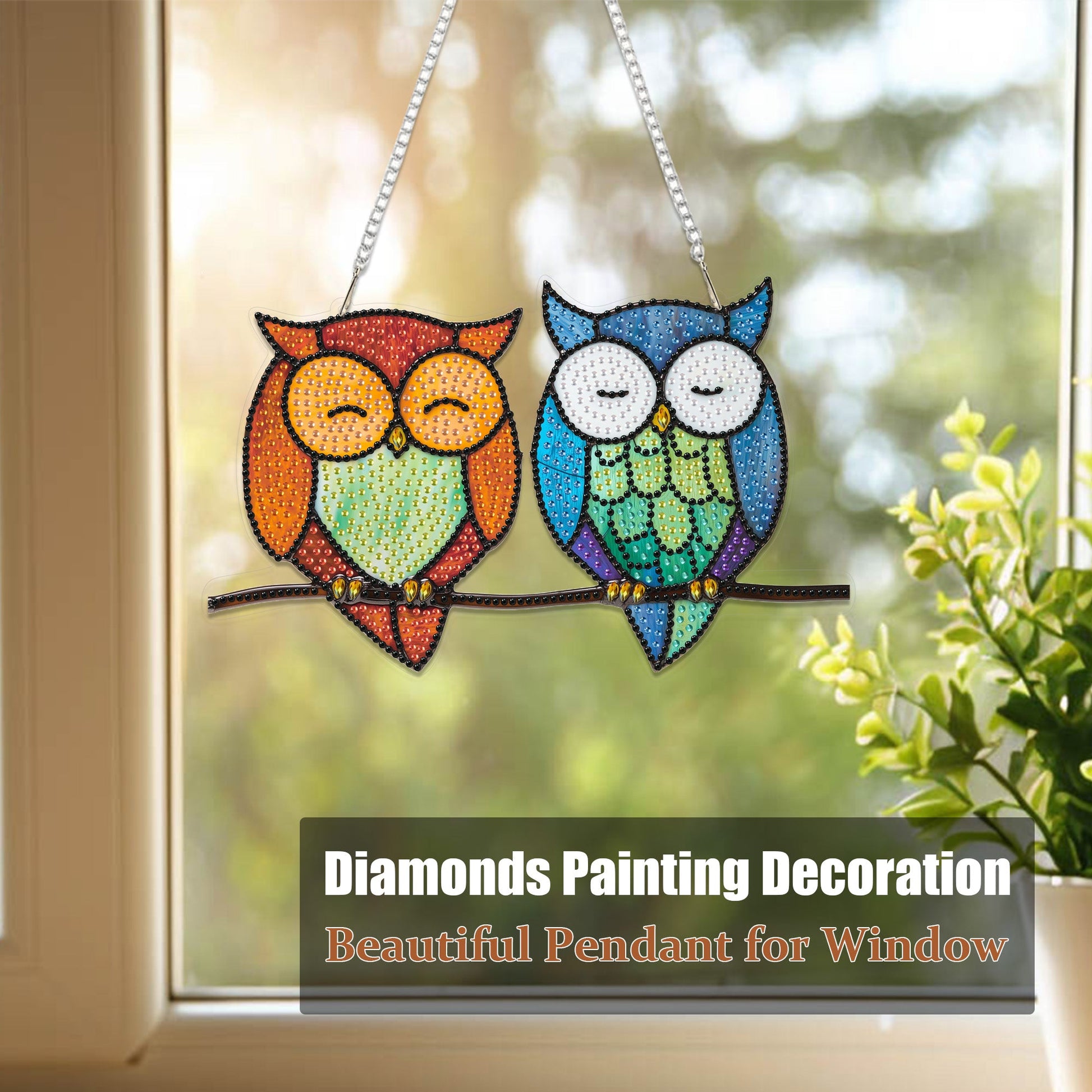 Two Owls - Hanging
