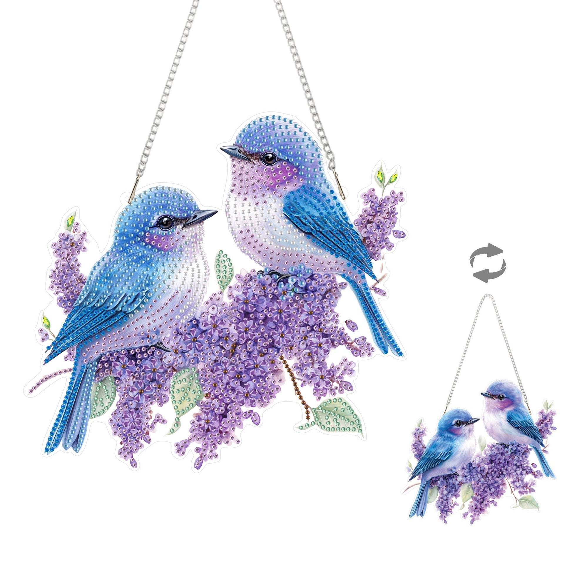 Blue Birds - Hanging