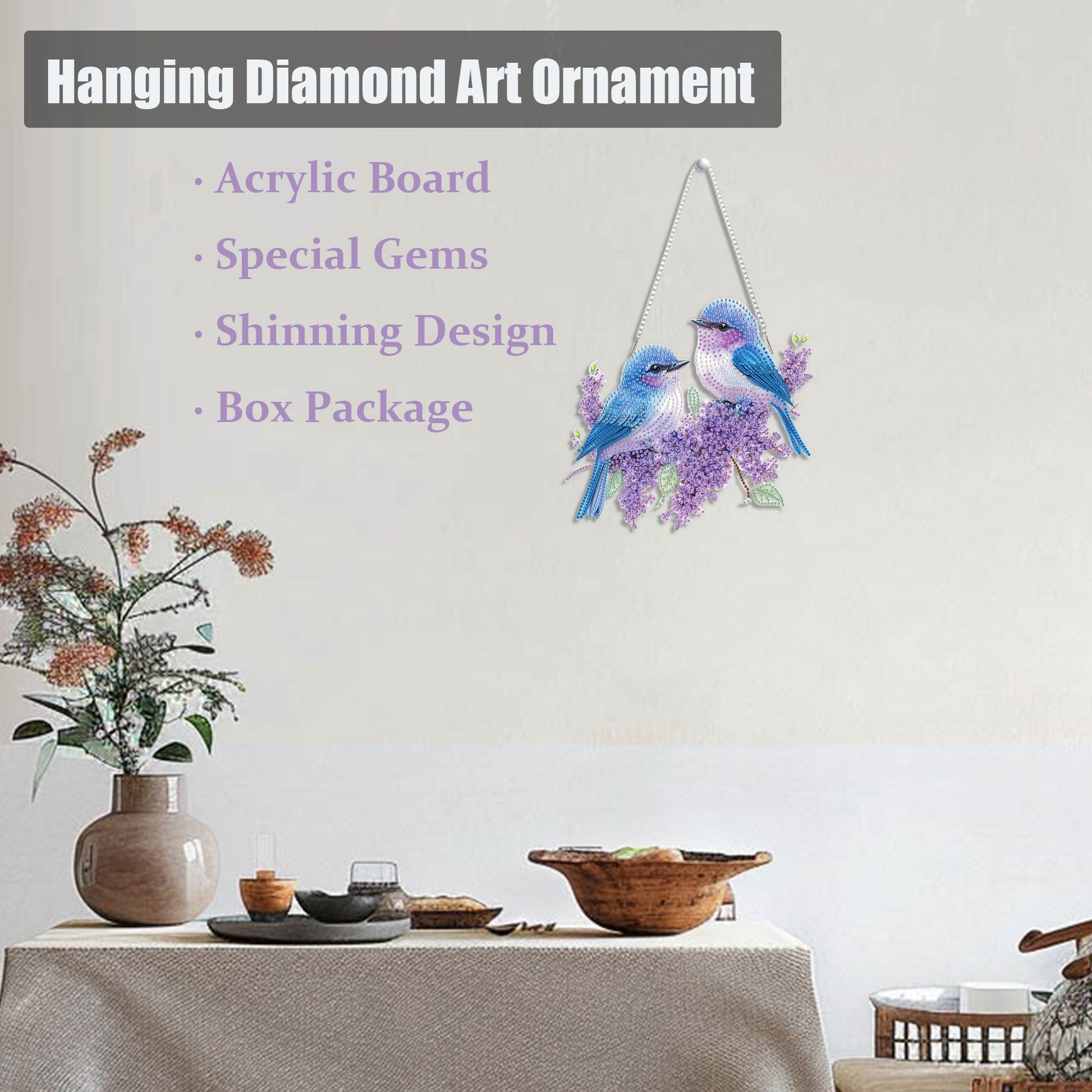 Blue Birds - Hanging