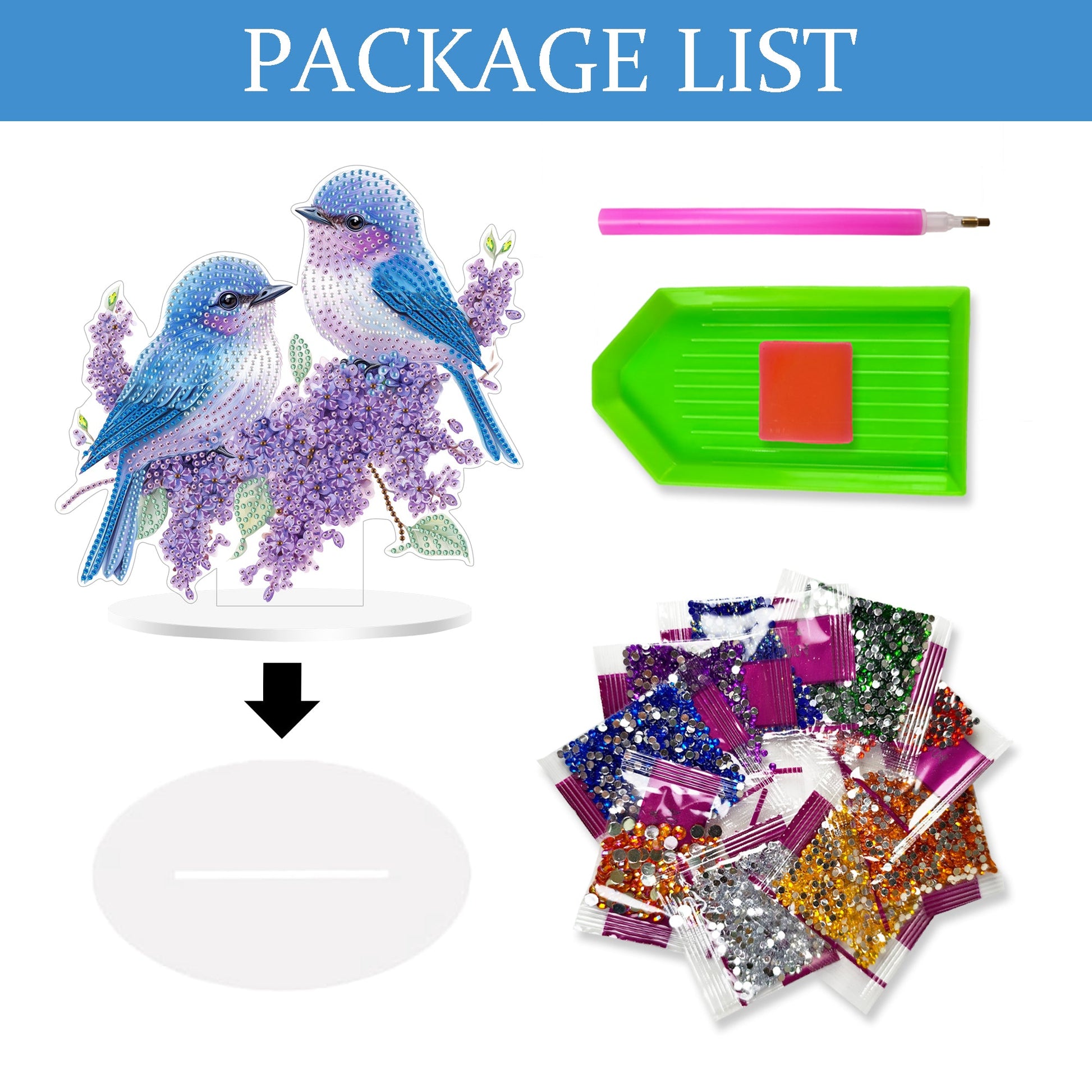 Blue Birds - Tabletop