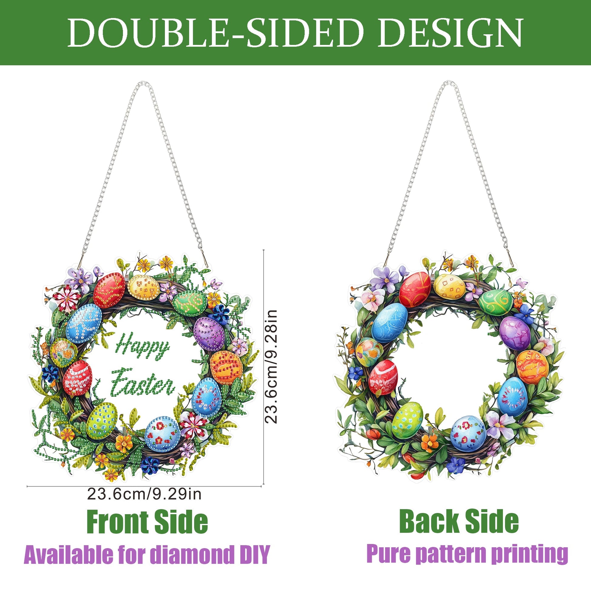 Easter Wreath - Hanging