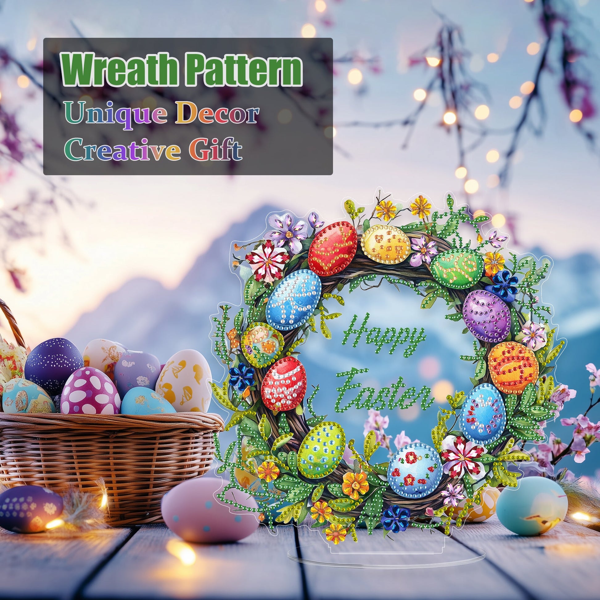 Easter Wreath - Tabletop