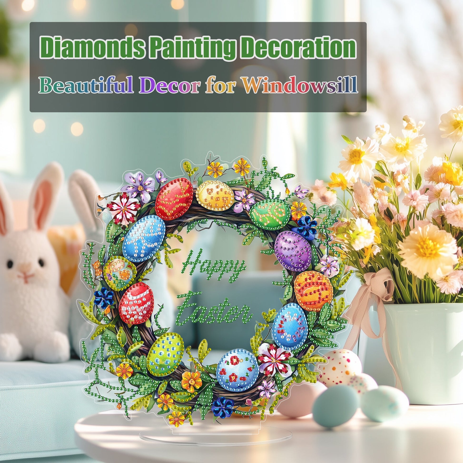 Easter Wreath - Tabletop