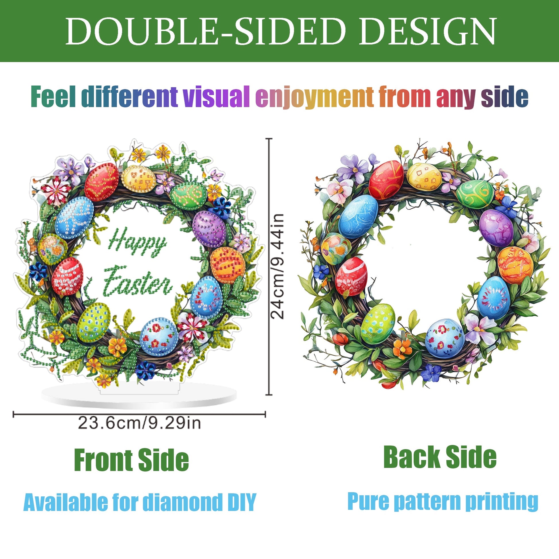 Easter Wreath - Tabletop