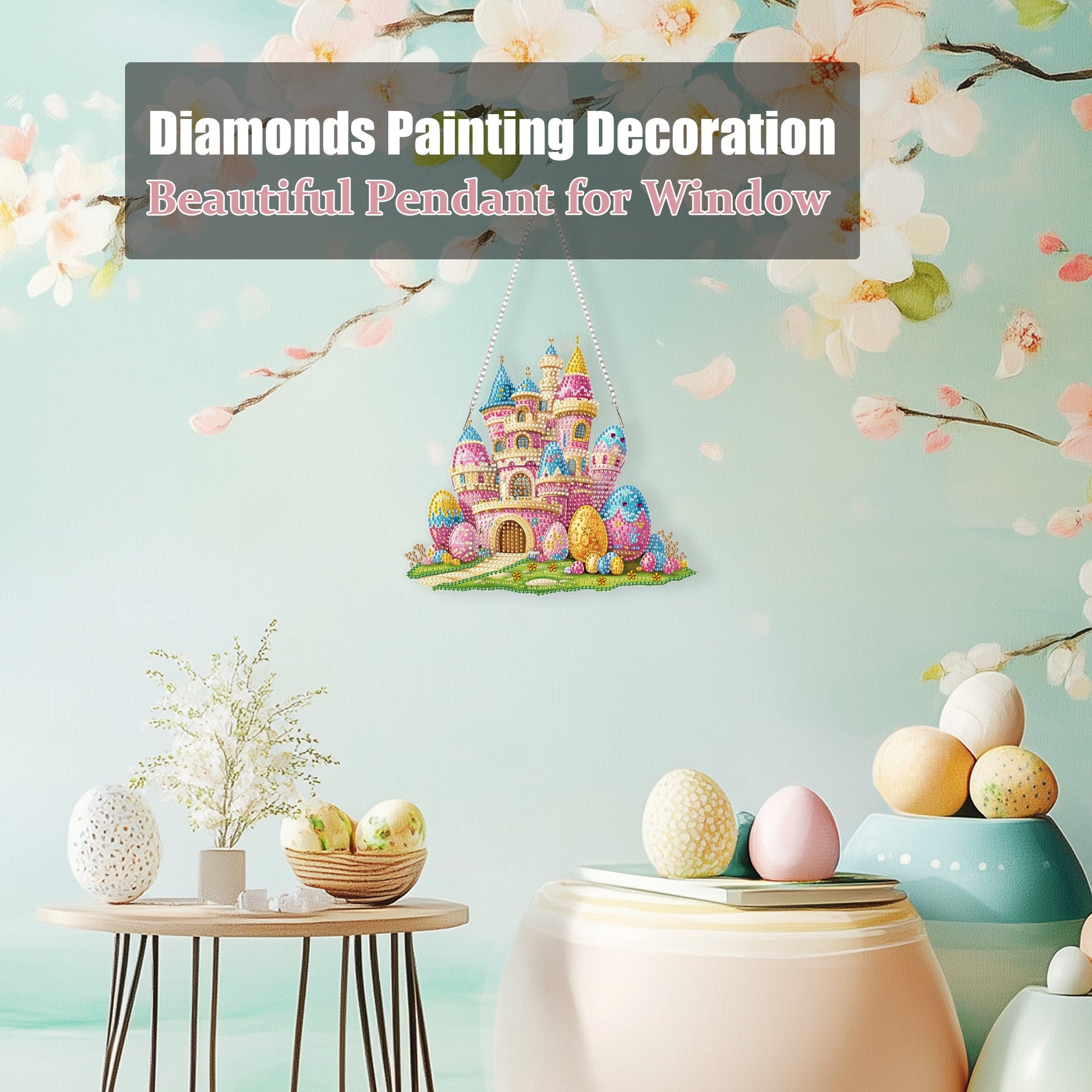 Easter House - Hanging