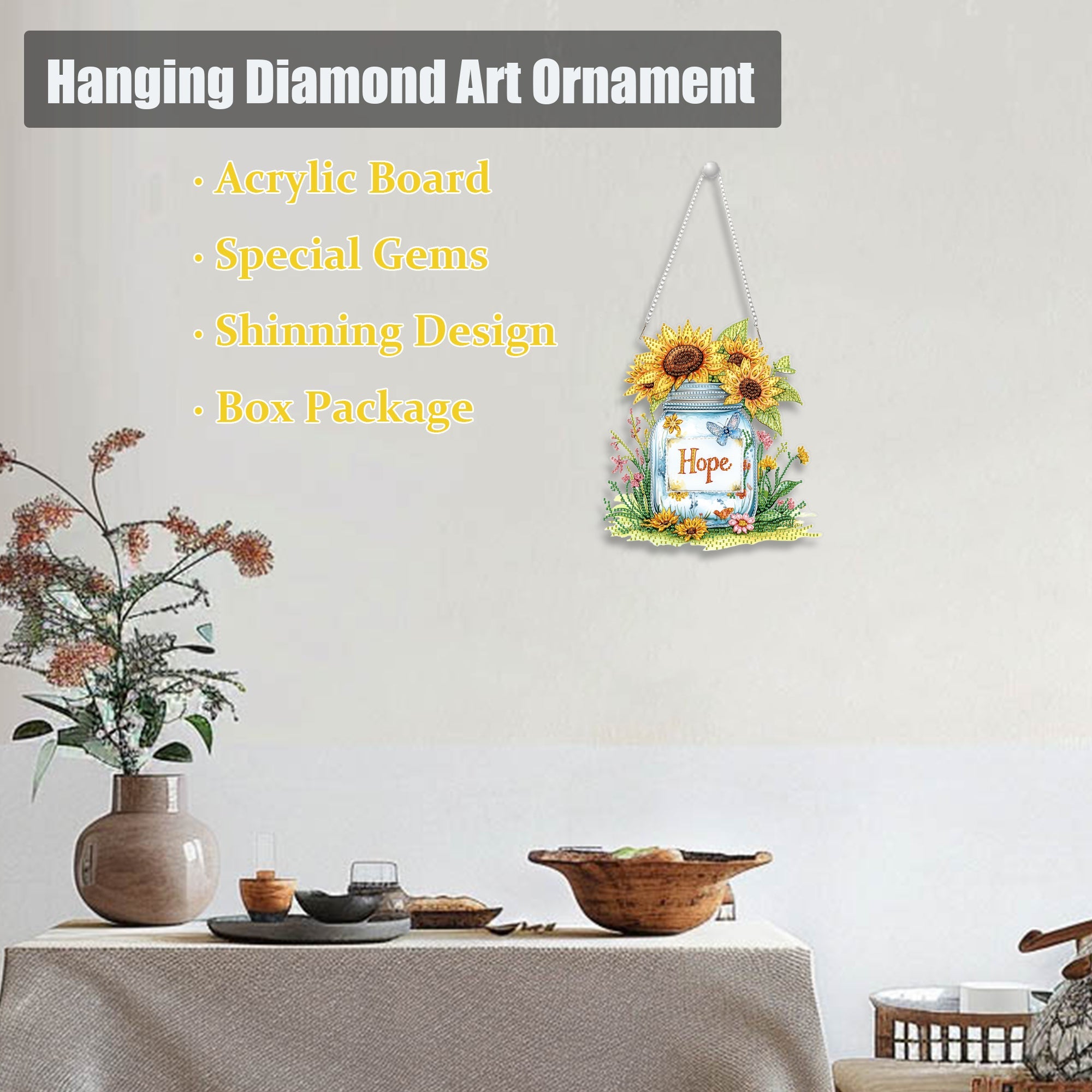 Hope Flower - Hanging