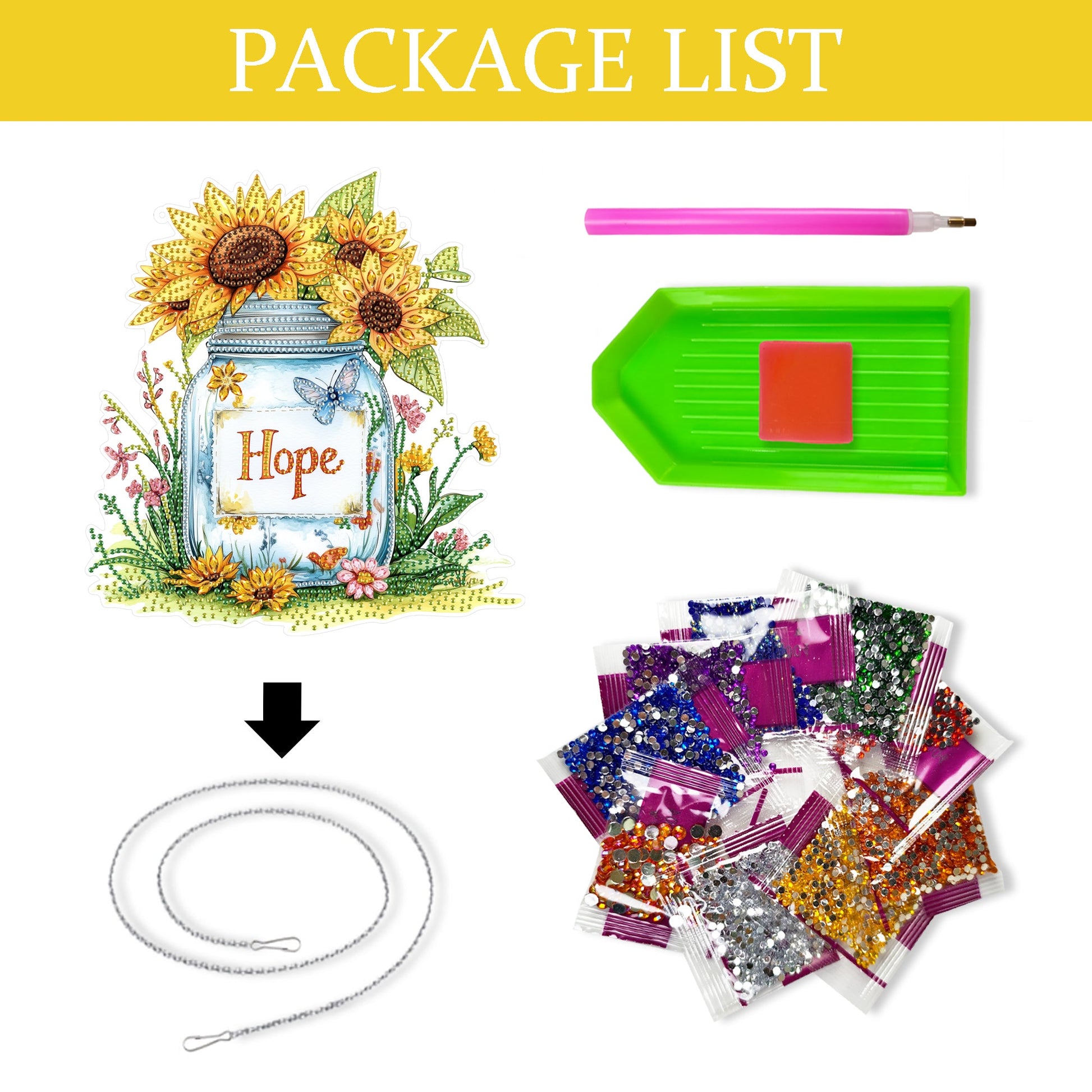 Hope Flower - Hanging