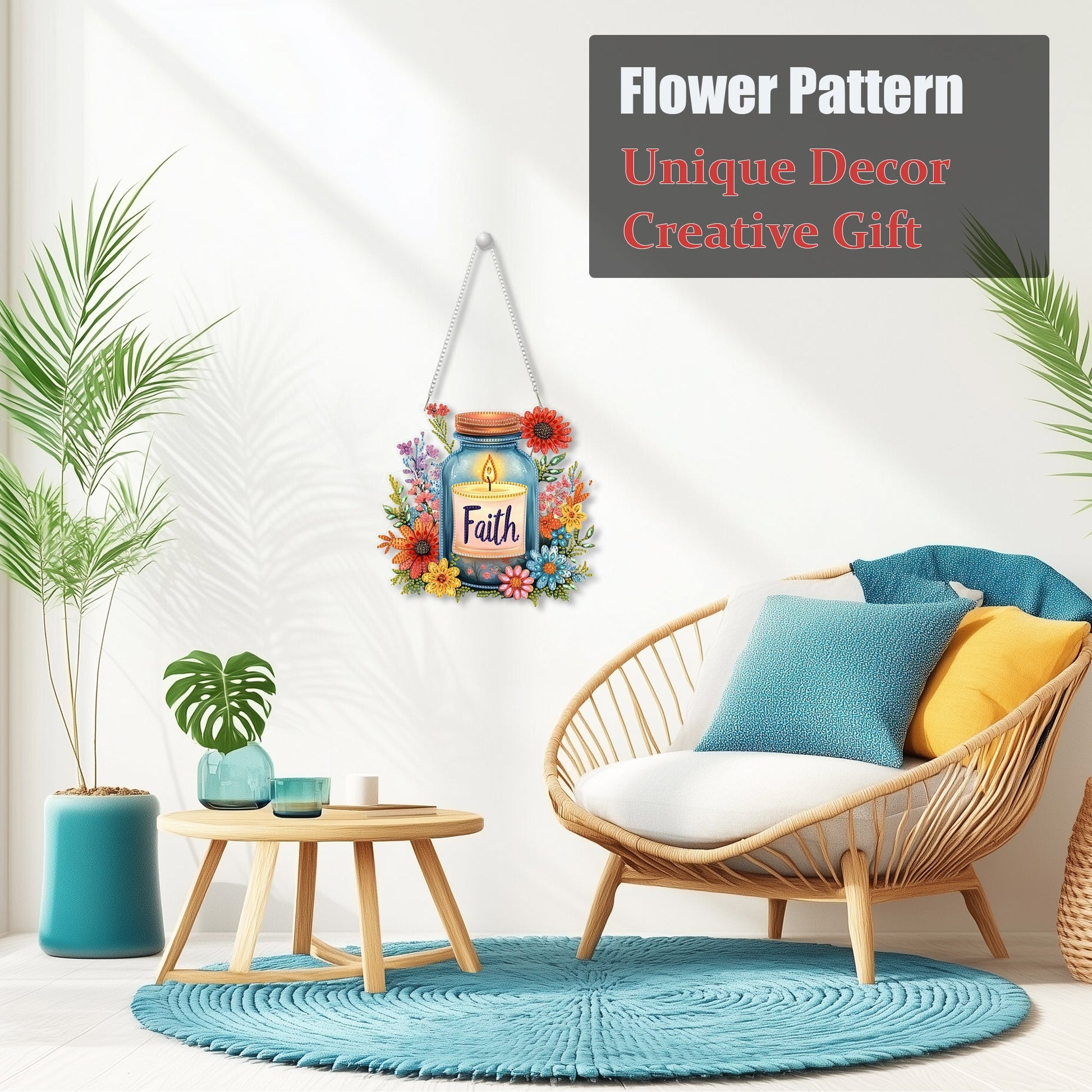 Faith Flower - Hanging