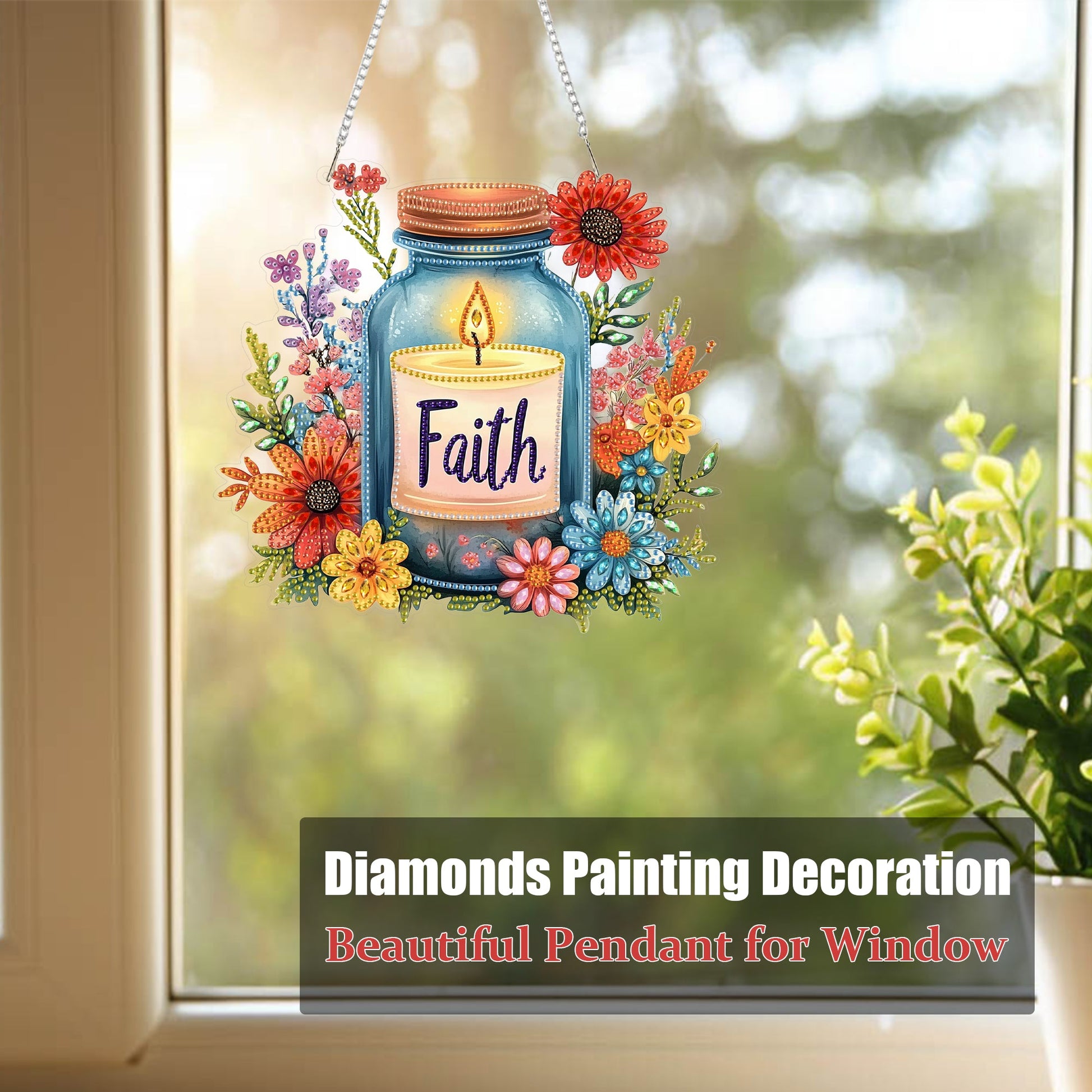 Faith Flower - Hanging
