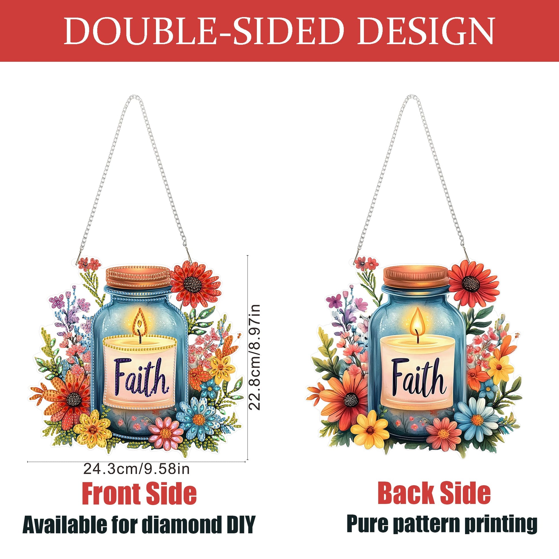 Faith Flower - Hanging