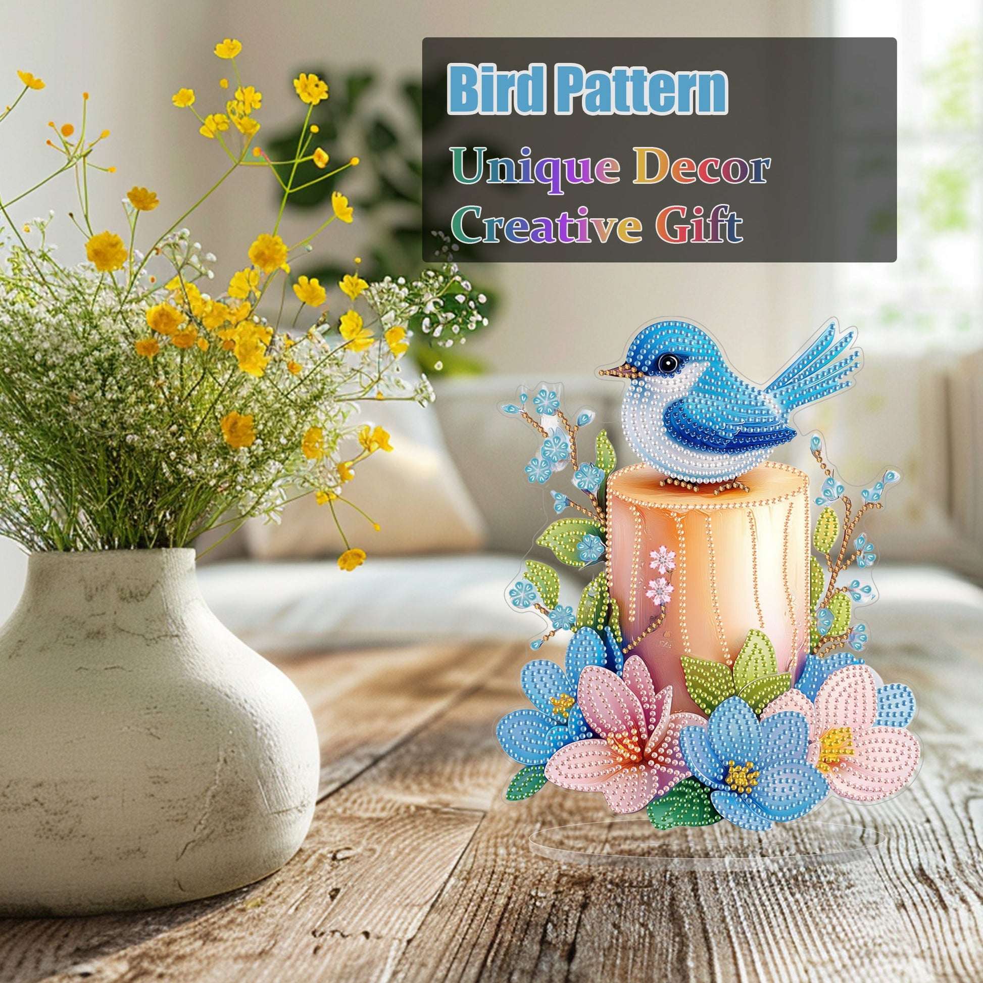 Bird on Candle - Tabletop