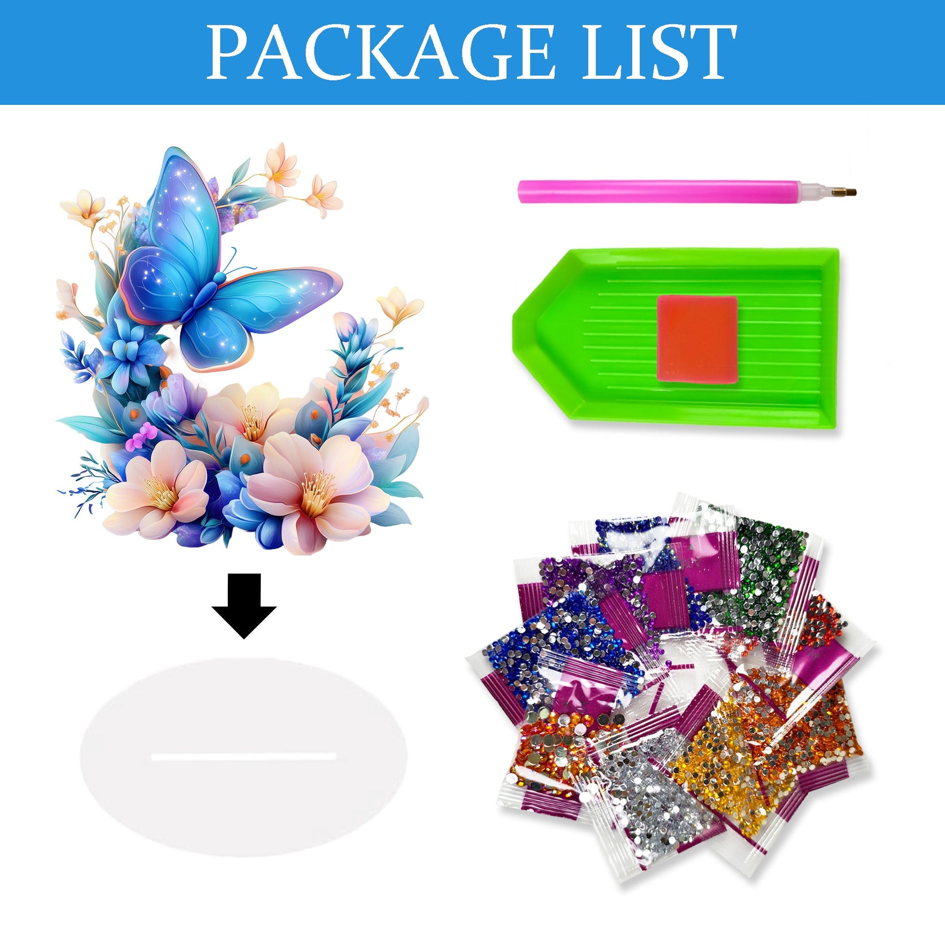 Blue Butterfly - Tabletop