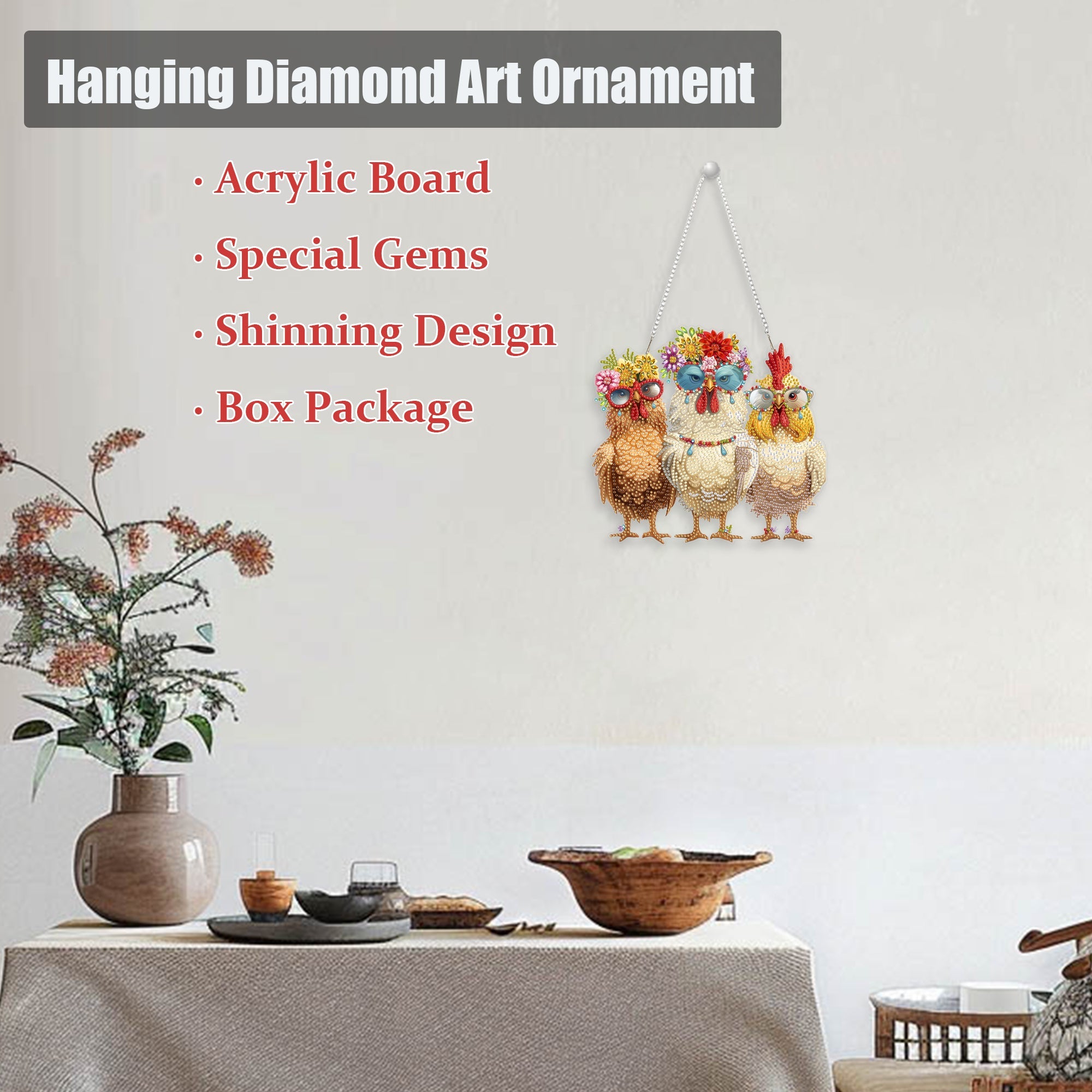 Cool Chicken Ladies - Hanging