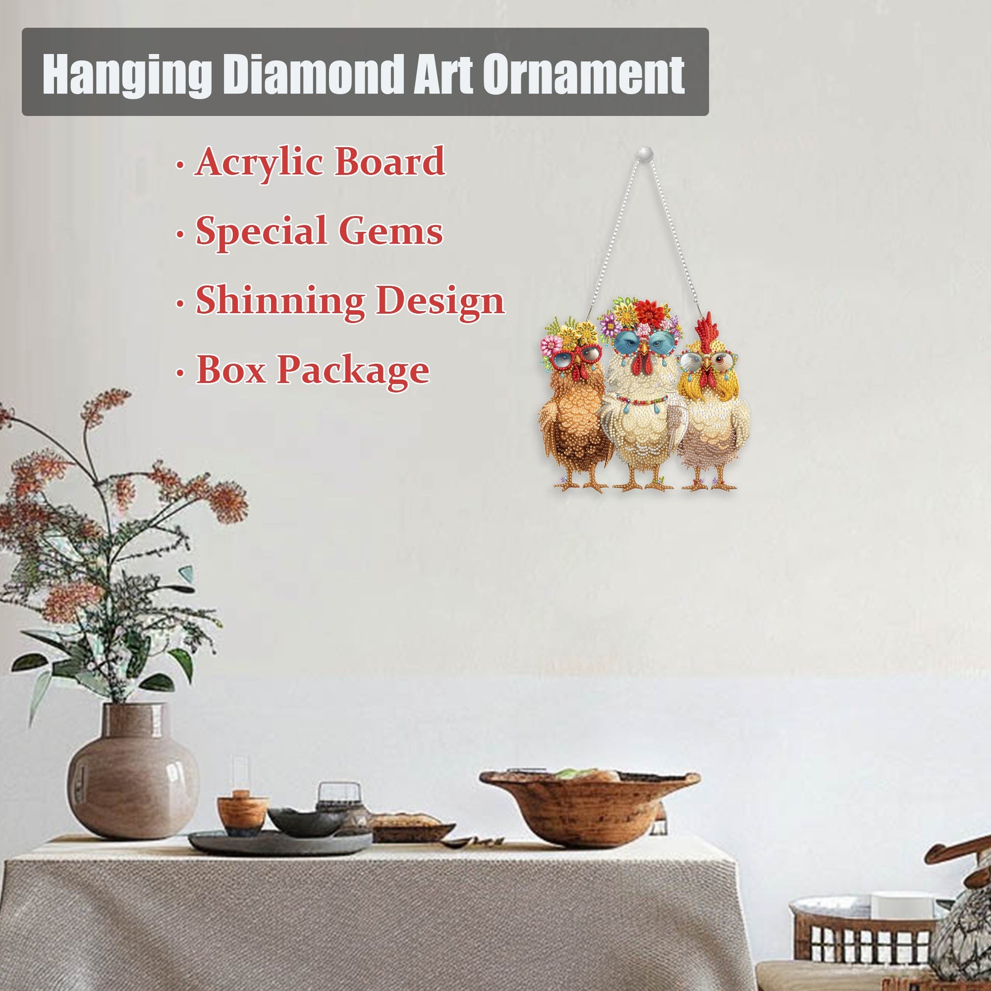 Cool Chicken Ladies - Hanging