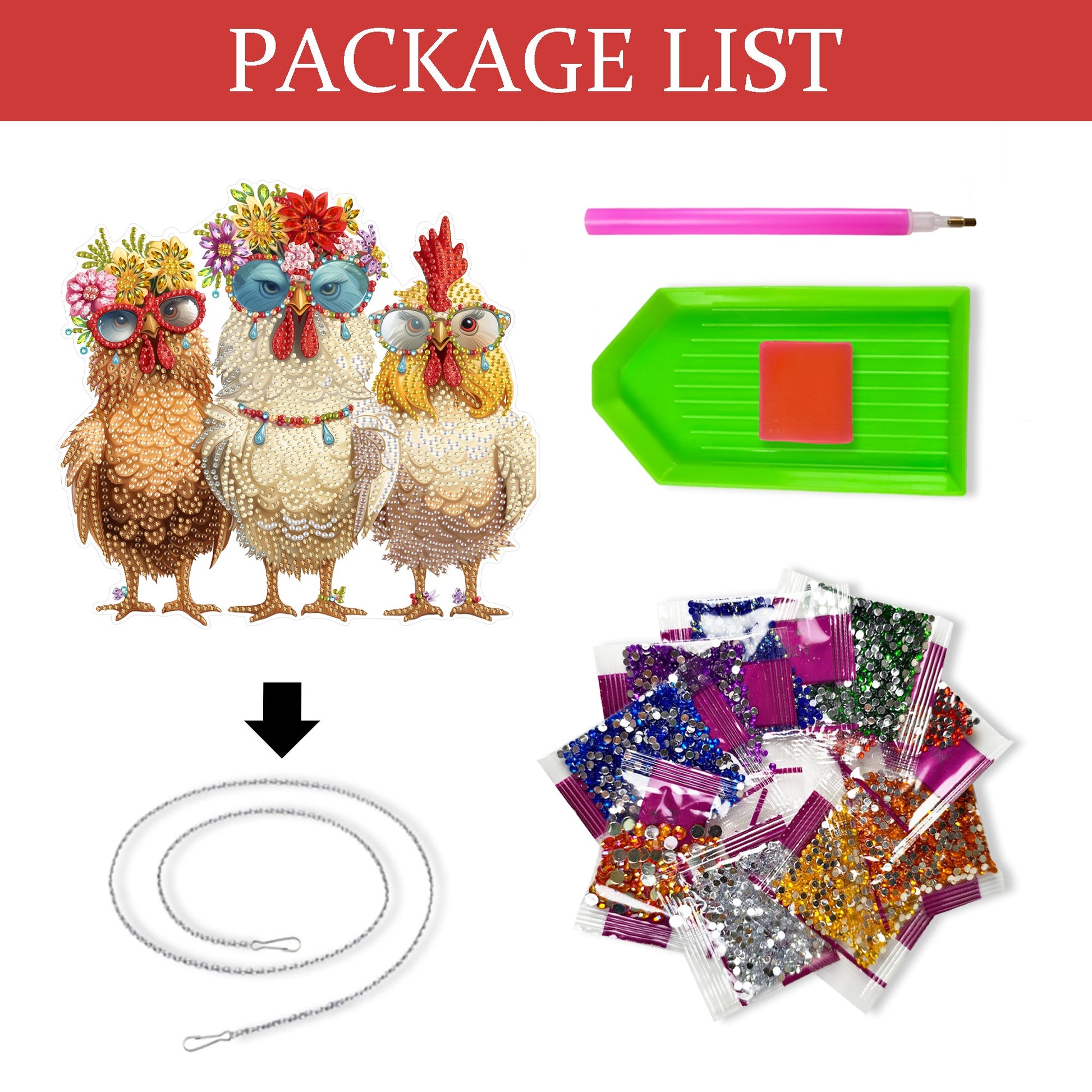 Cool Chicken Ladies - Hanging