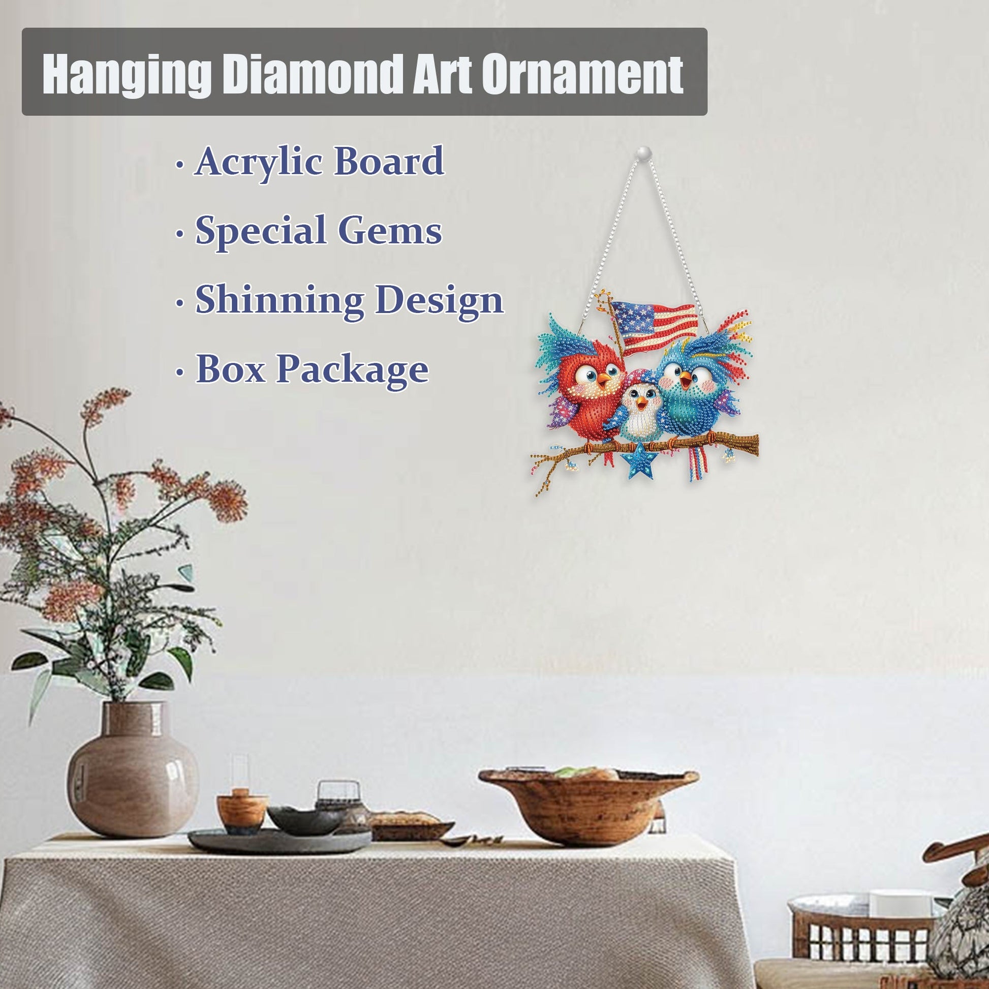 Bird's Cheer - Hanging