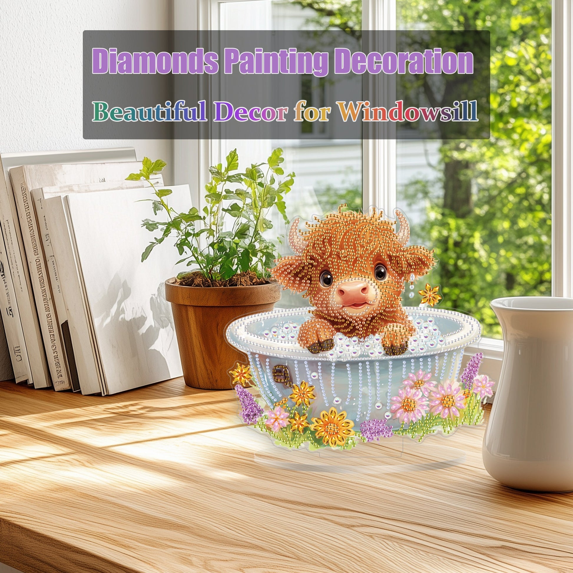 Baby Highland Cattle - Tabletop