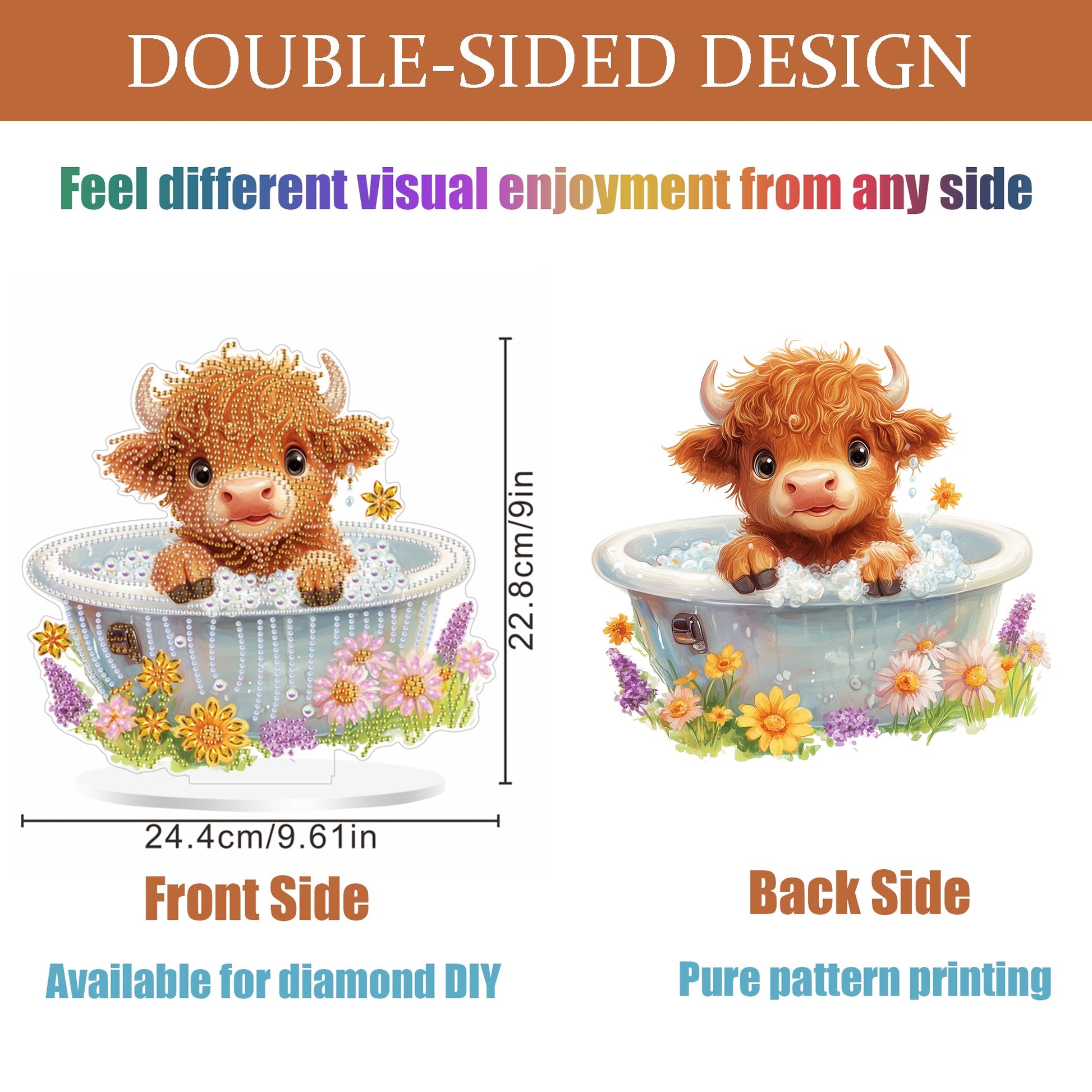 Baby Highland Cattle - Tabletop