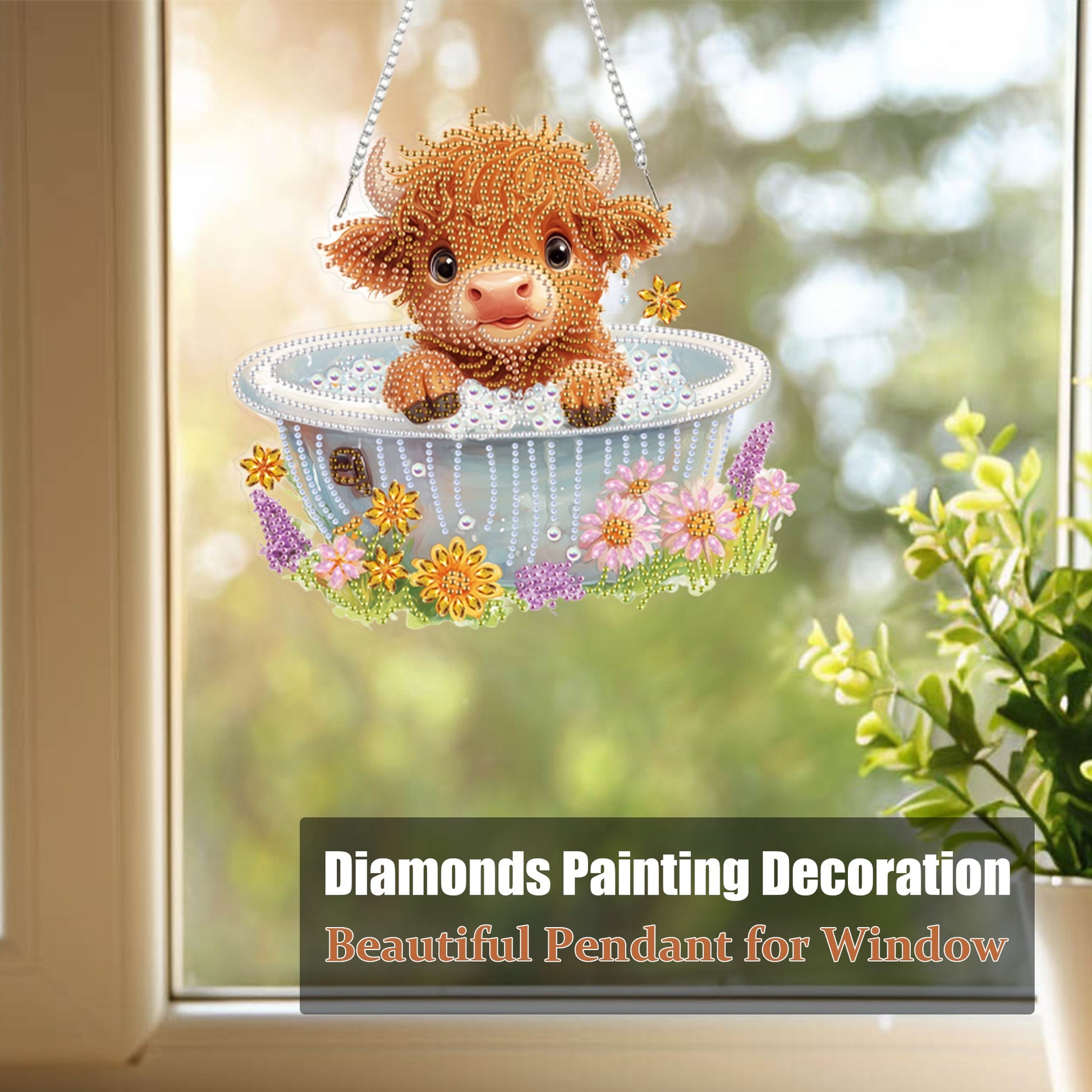 Baby Highland Cattle - Hanging