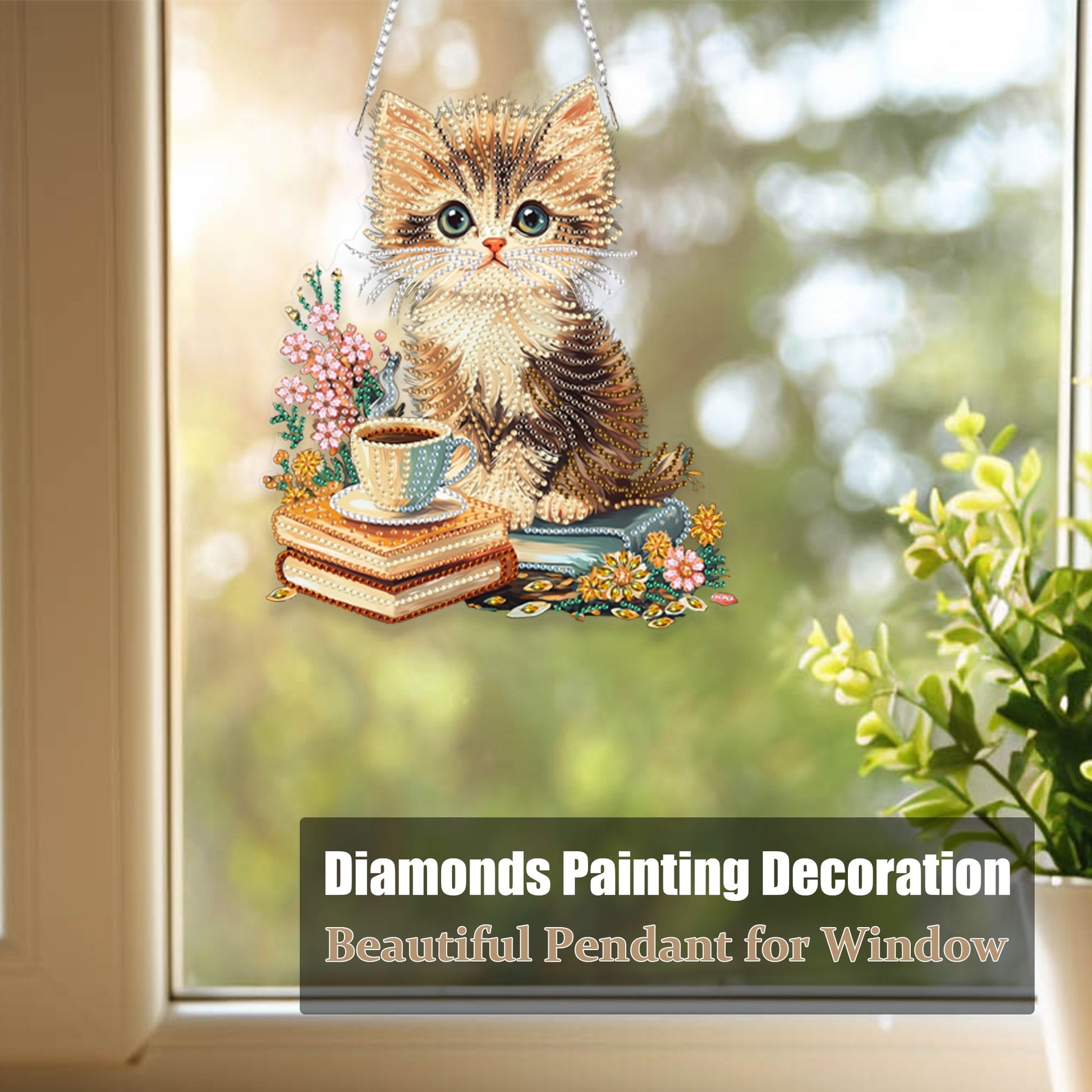 Cat and Coffee - Hanging