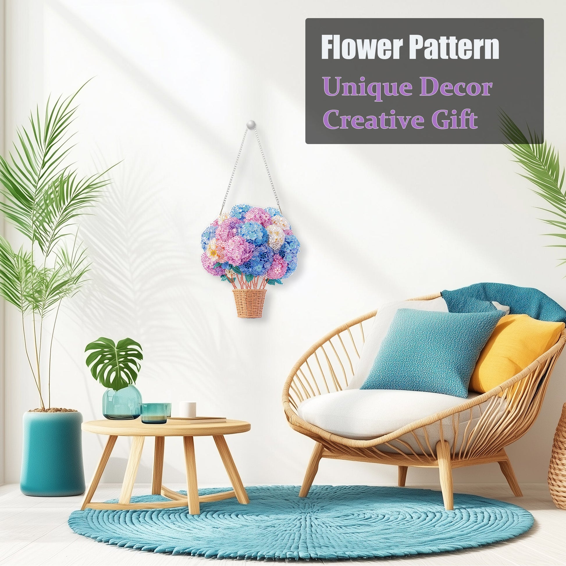 Hydrangea Balloon - Hanging