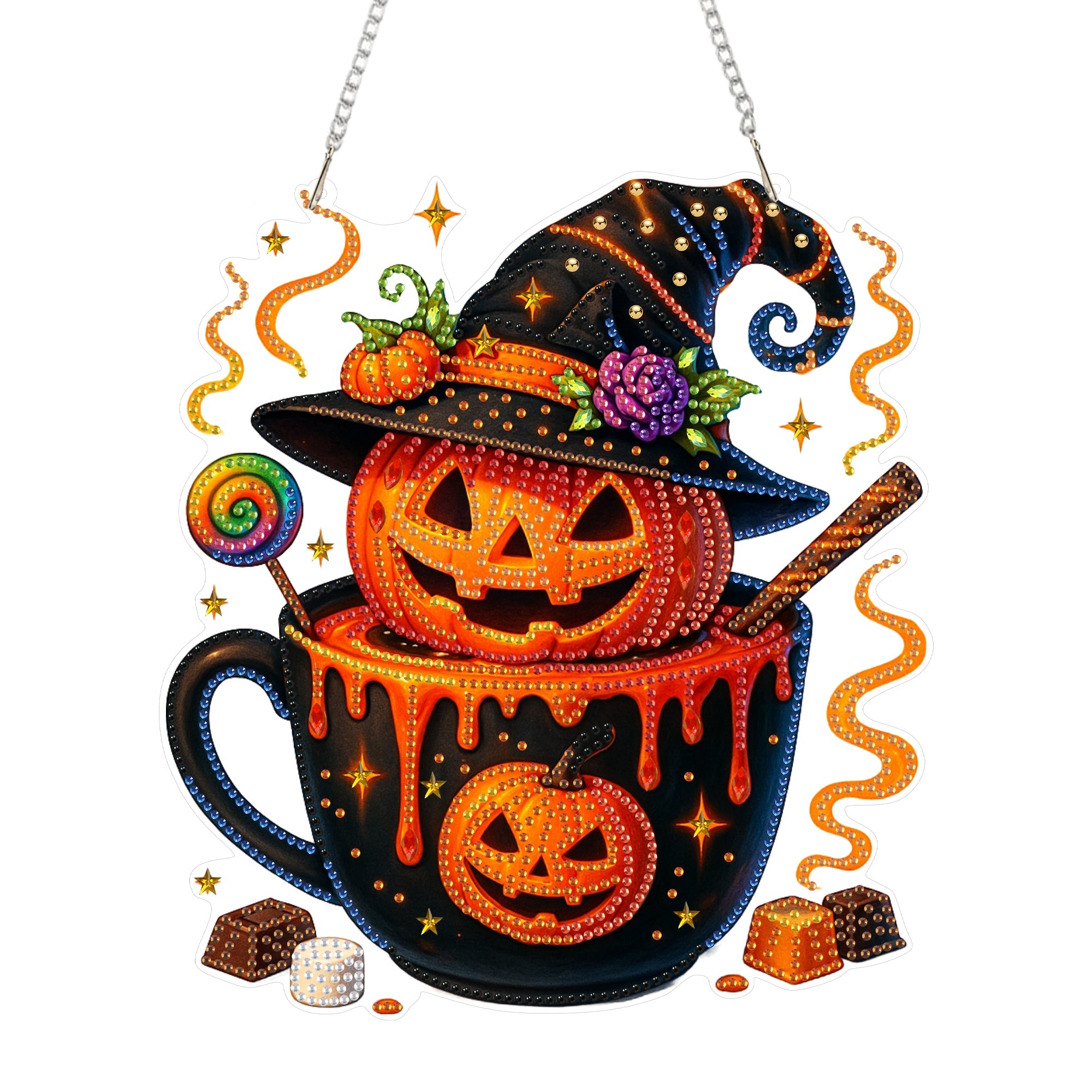 Hanging Pendant, Pumpkin Cup