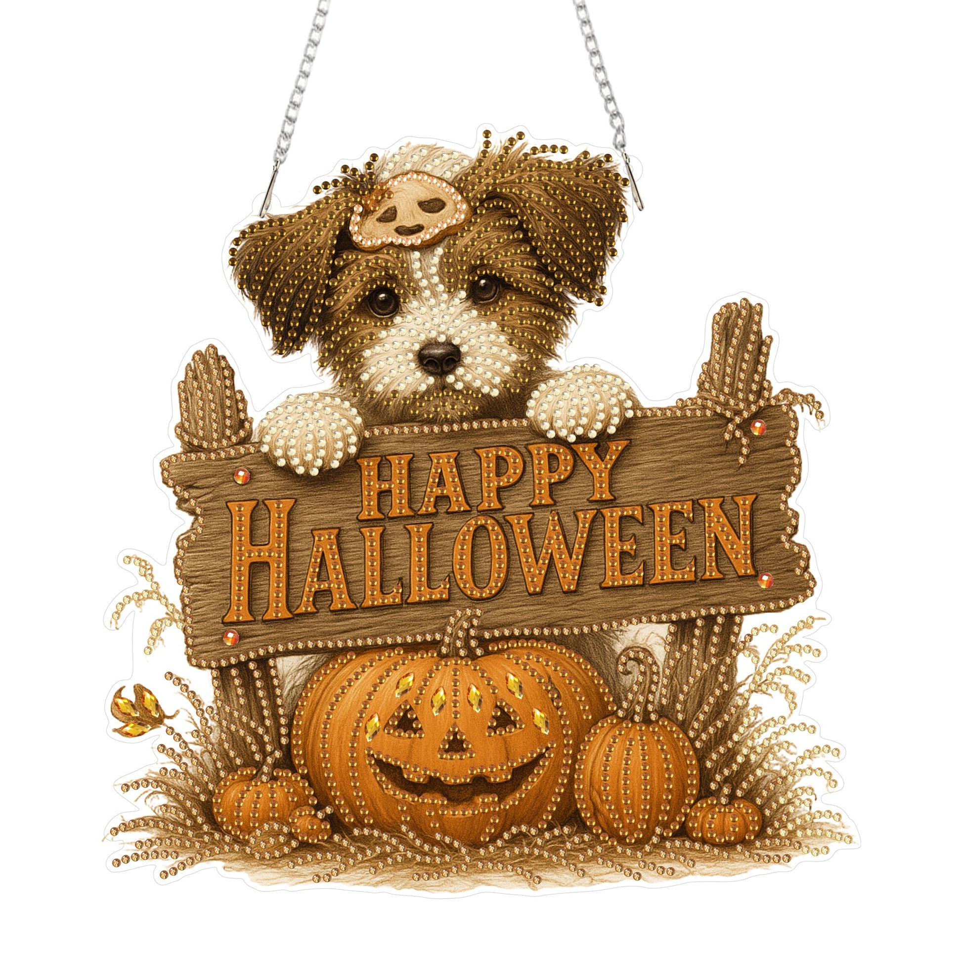 Hanging Pendant, Happy Halloween