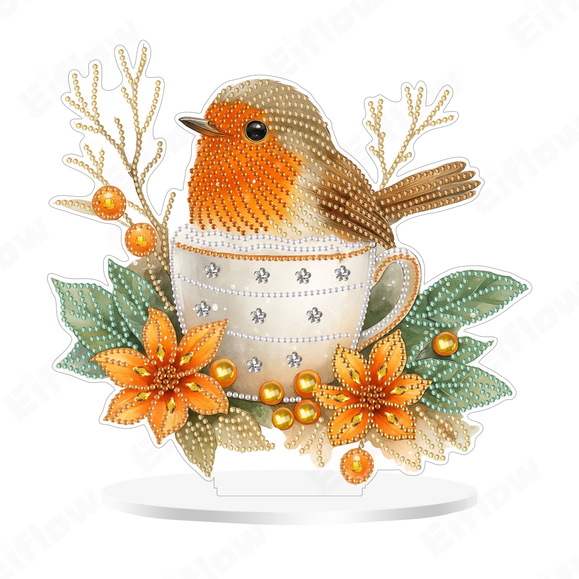 Tabletop Ornament, Fall Bird