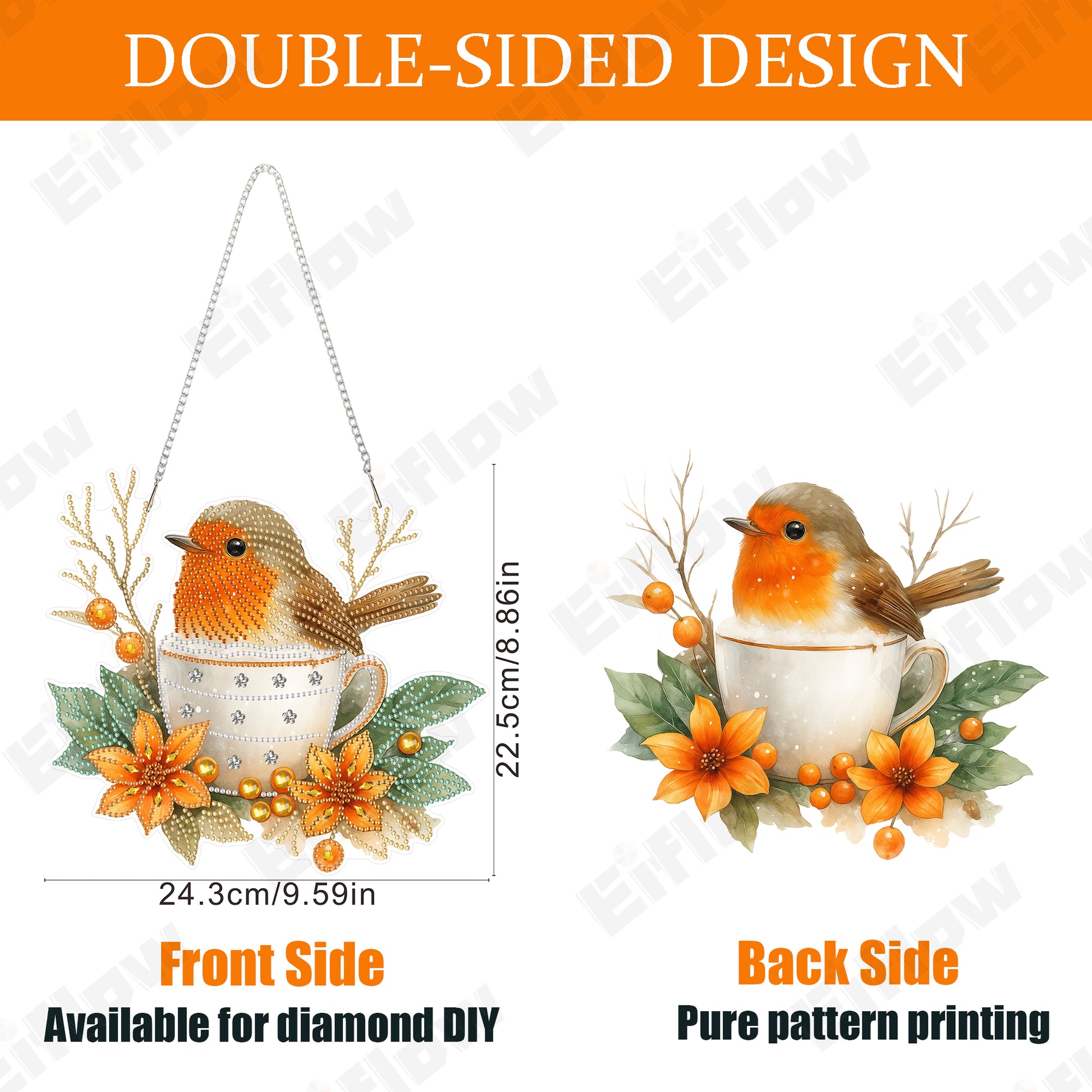 Hanging Pendant, Fall Bird