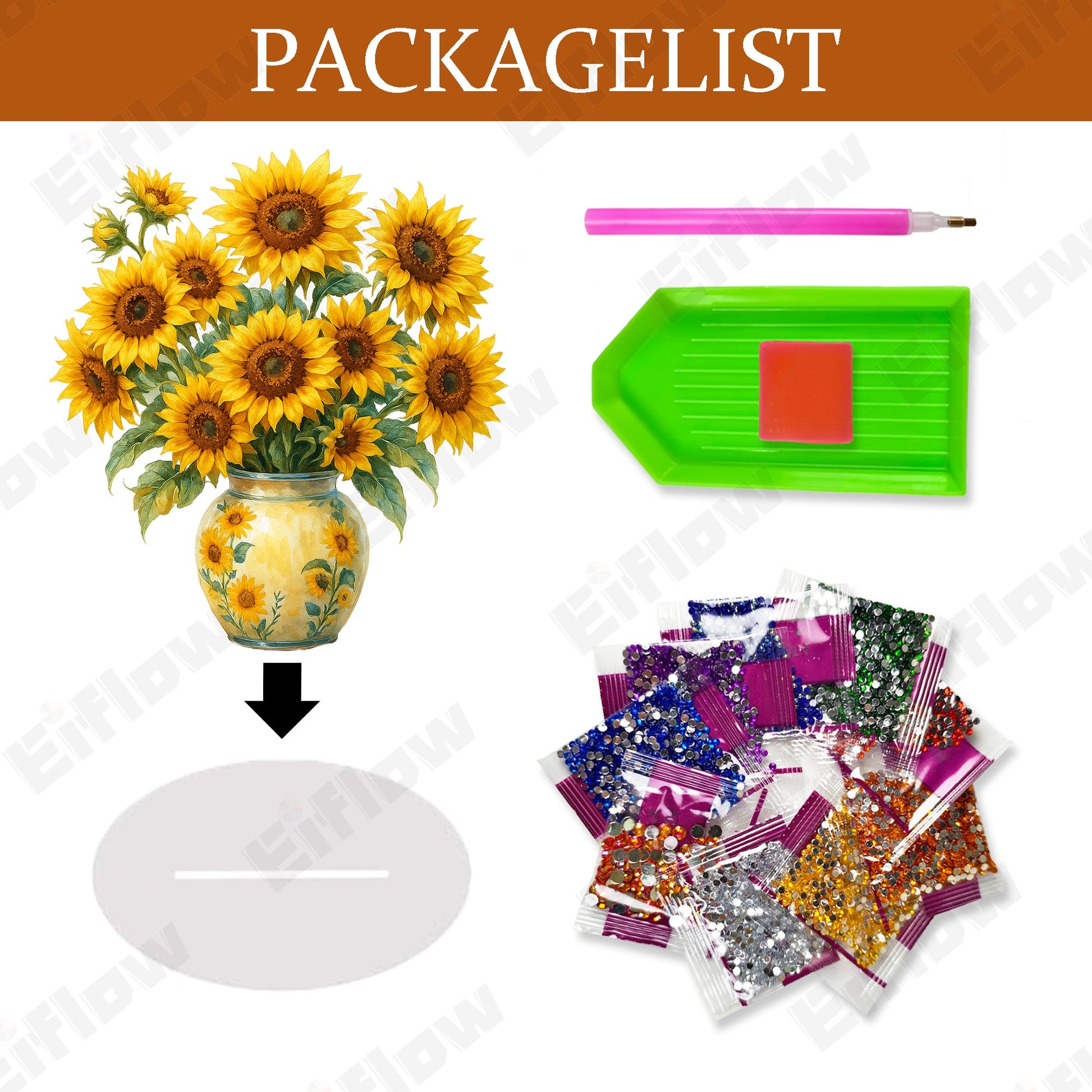 Tabletop Ornament, Sunflower