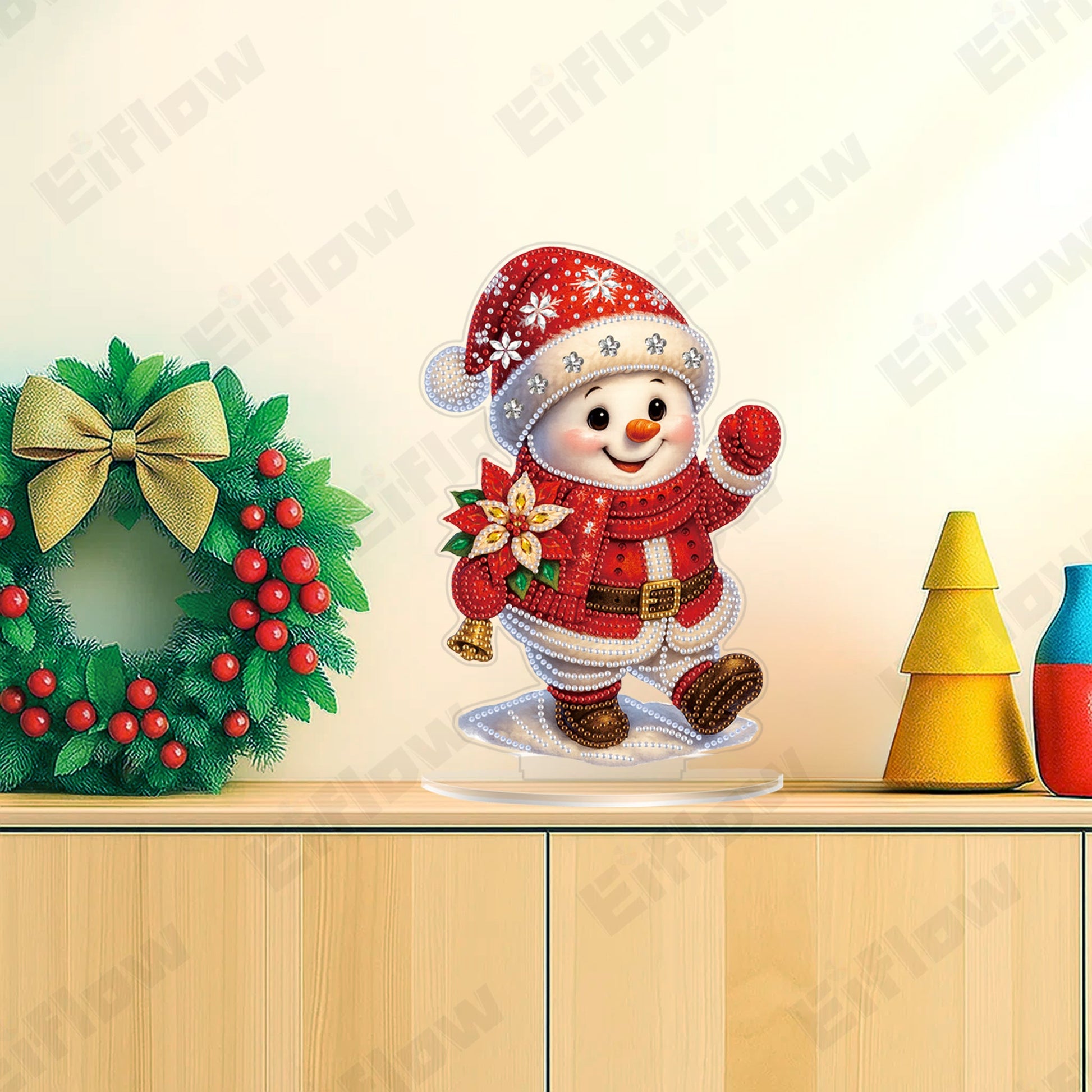 Tabletop Ornament, Christmas Snowman