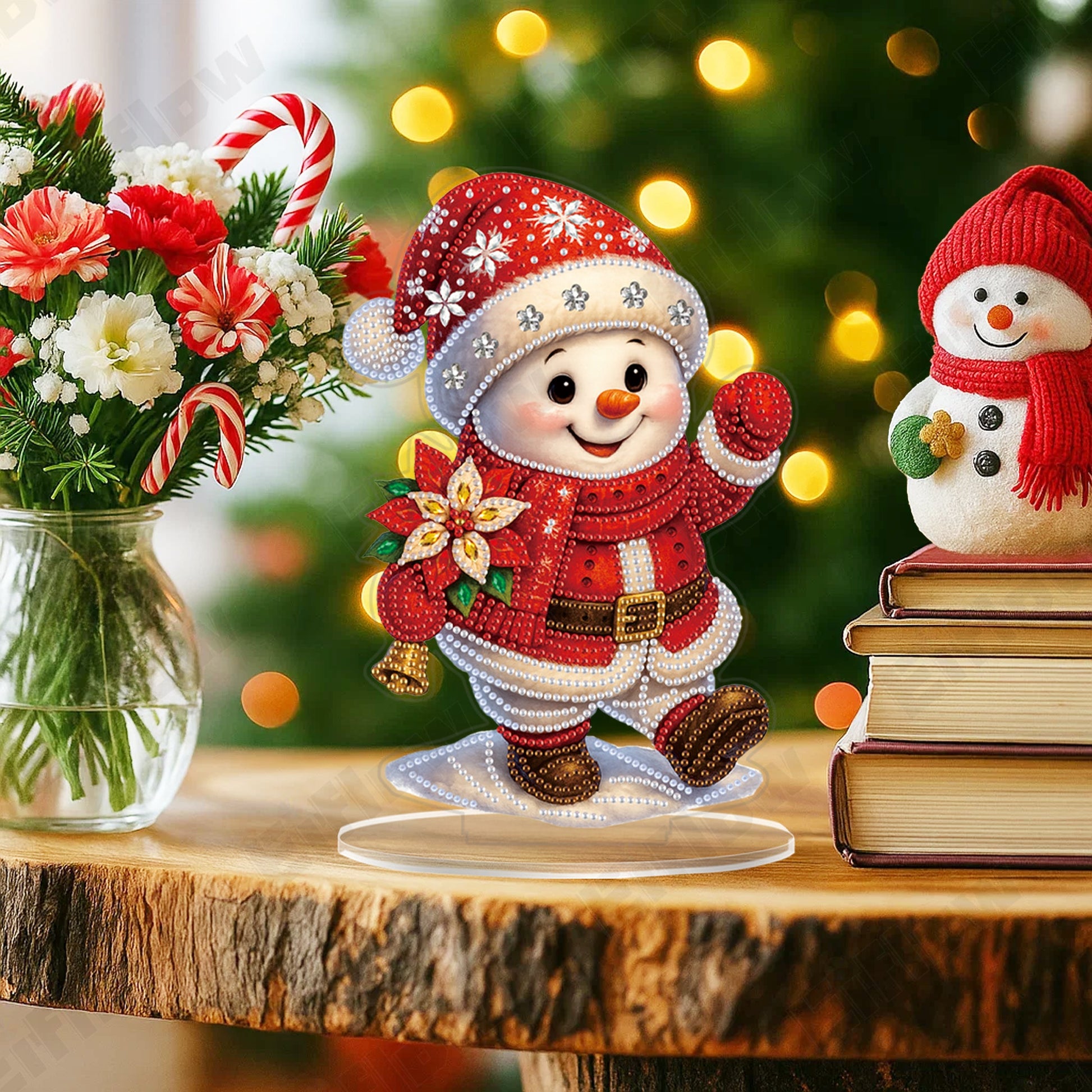 Tabletop Ornament, Christmas Snowman