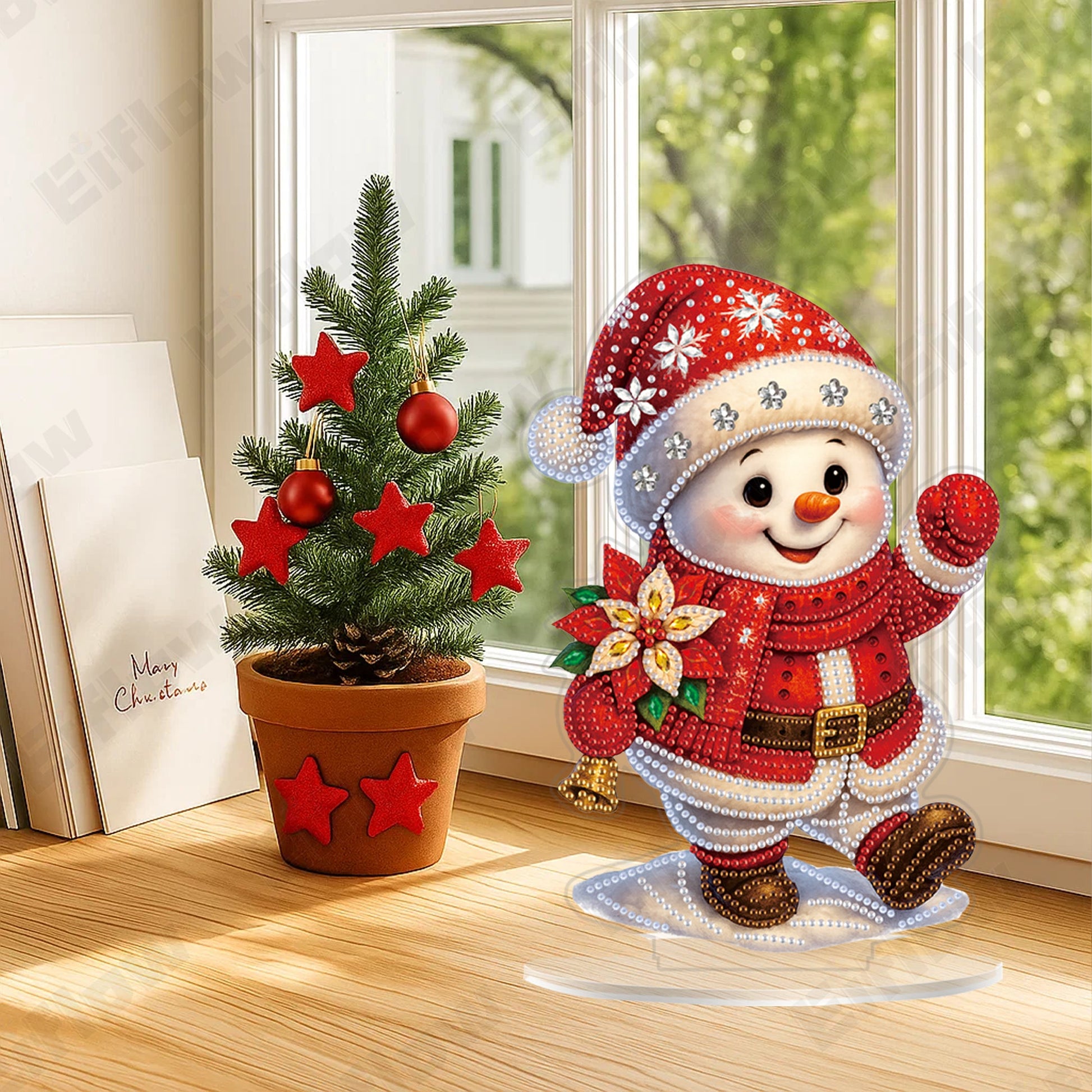 Tabletop Ornament, Christmas Snowman