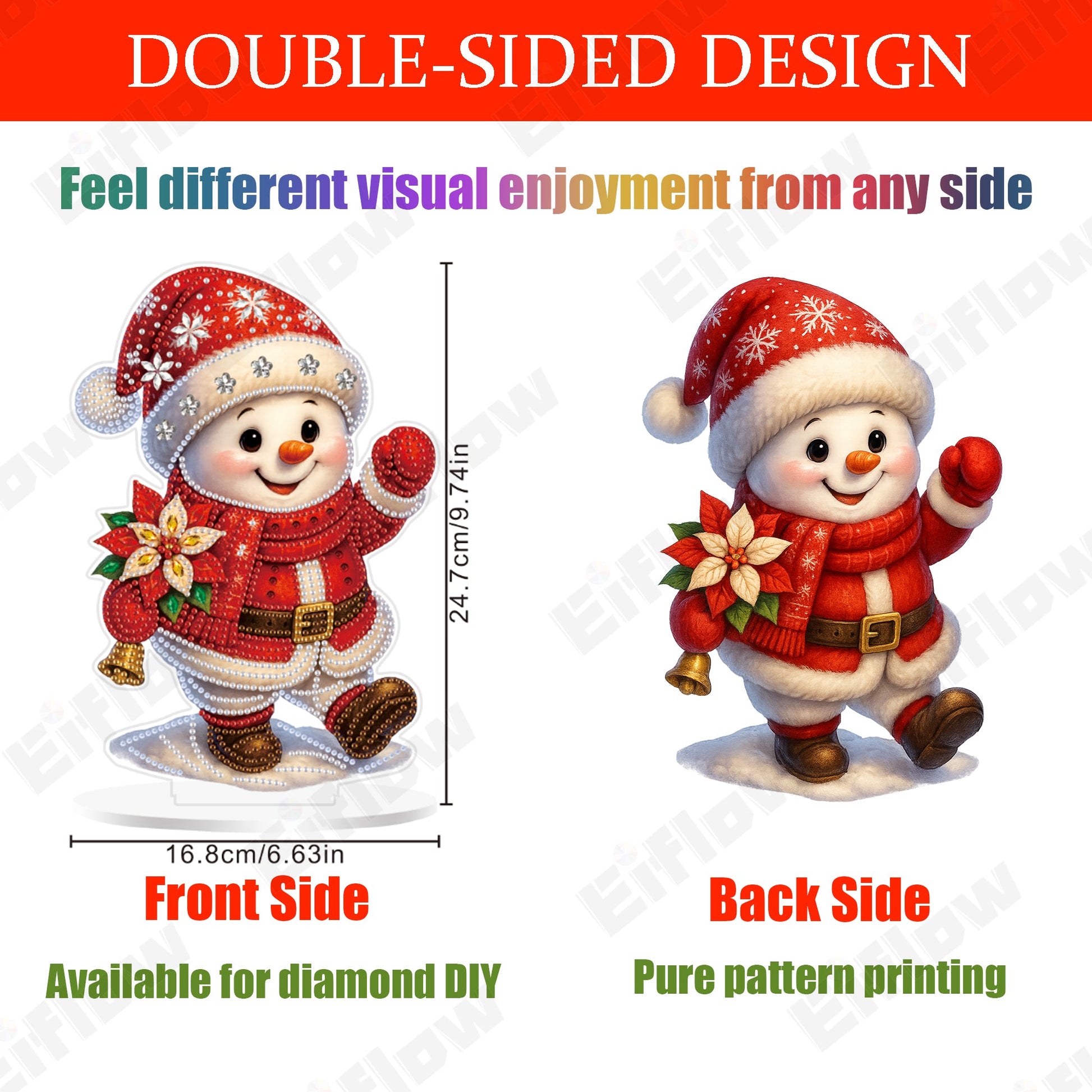 Tabletop Ornament, Christmas Snowman