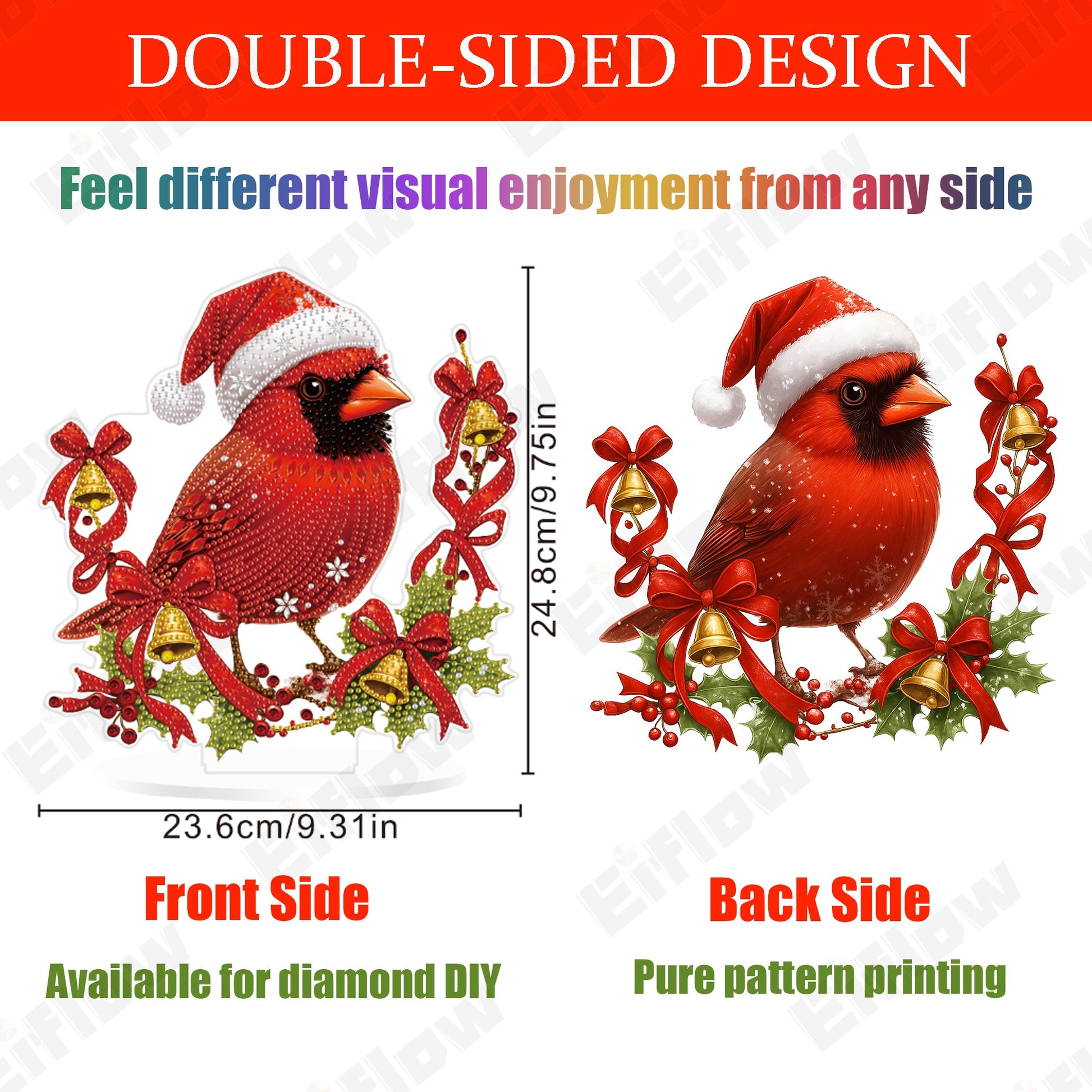 Tabletop Ornament, Christmas Cardinal