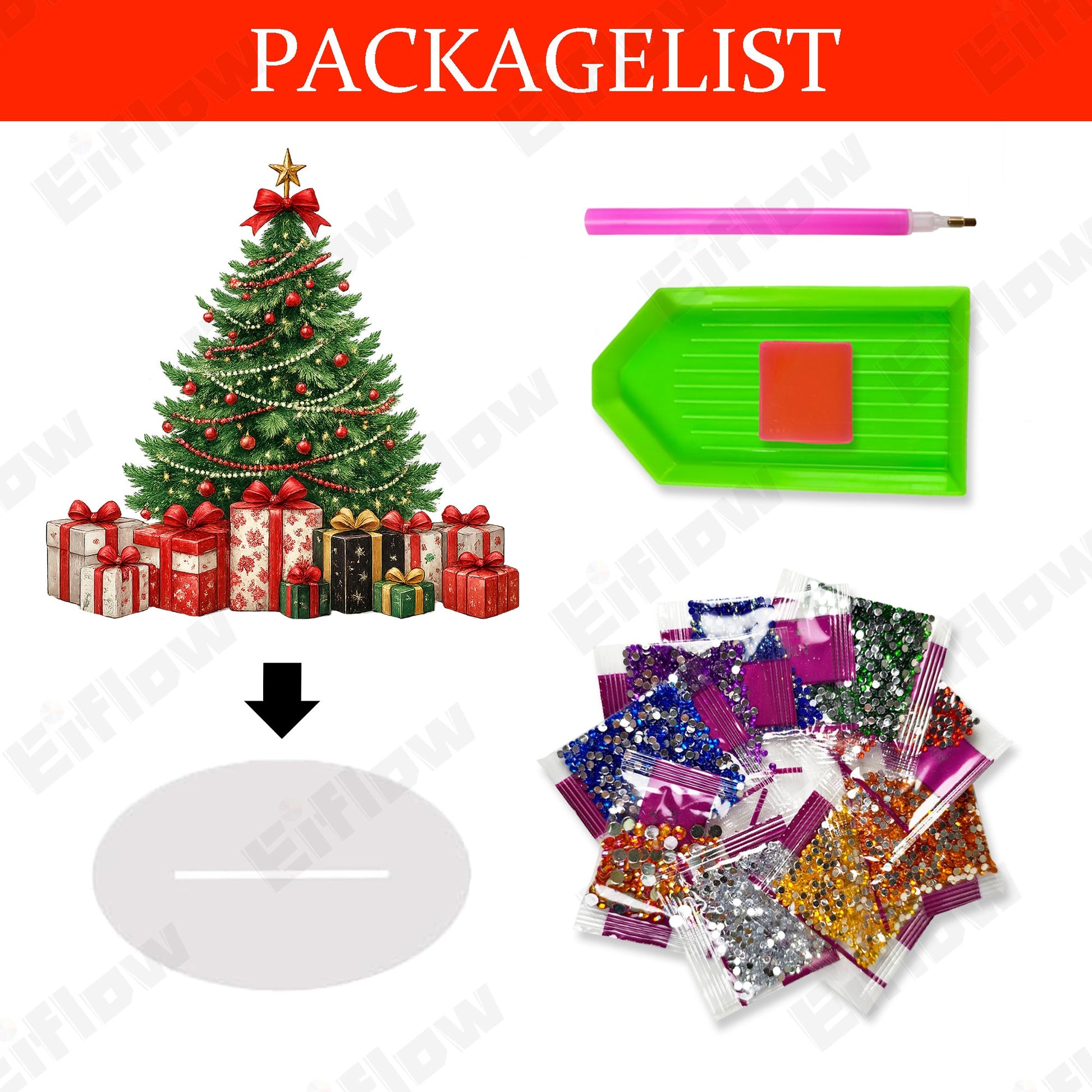 Tabletop Ornament, Christmas Tree