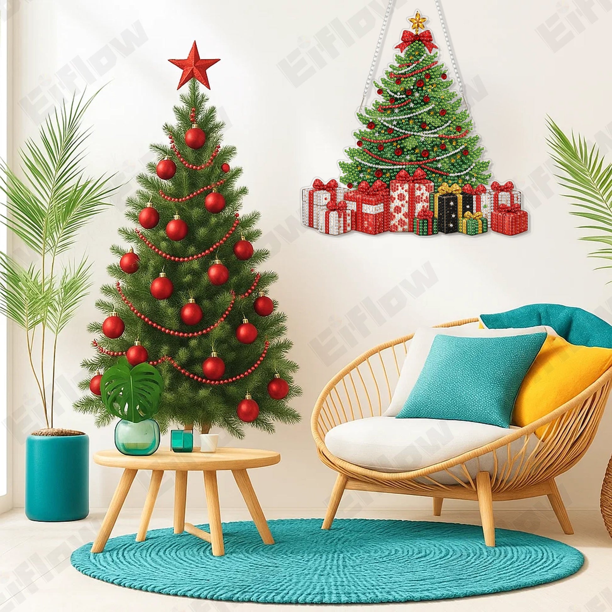 Hanging Pendant, Christmas Tree