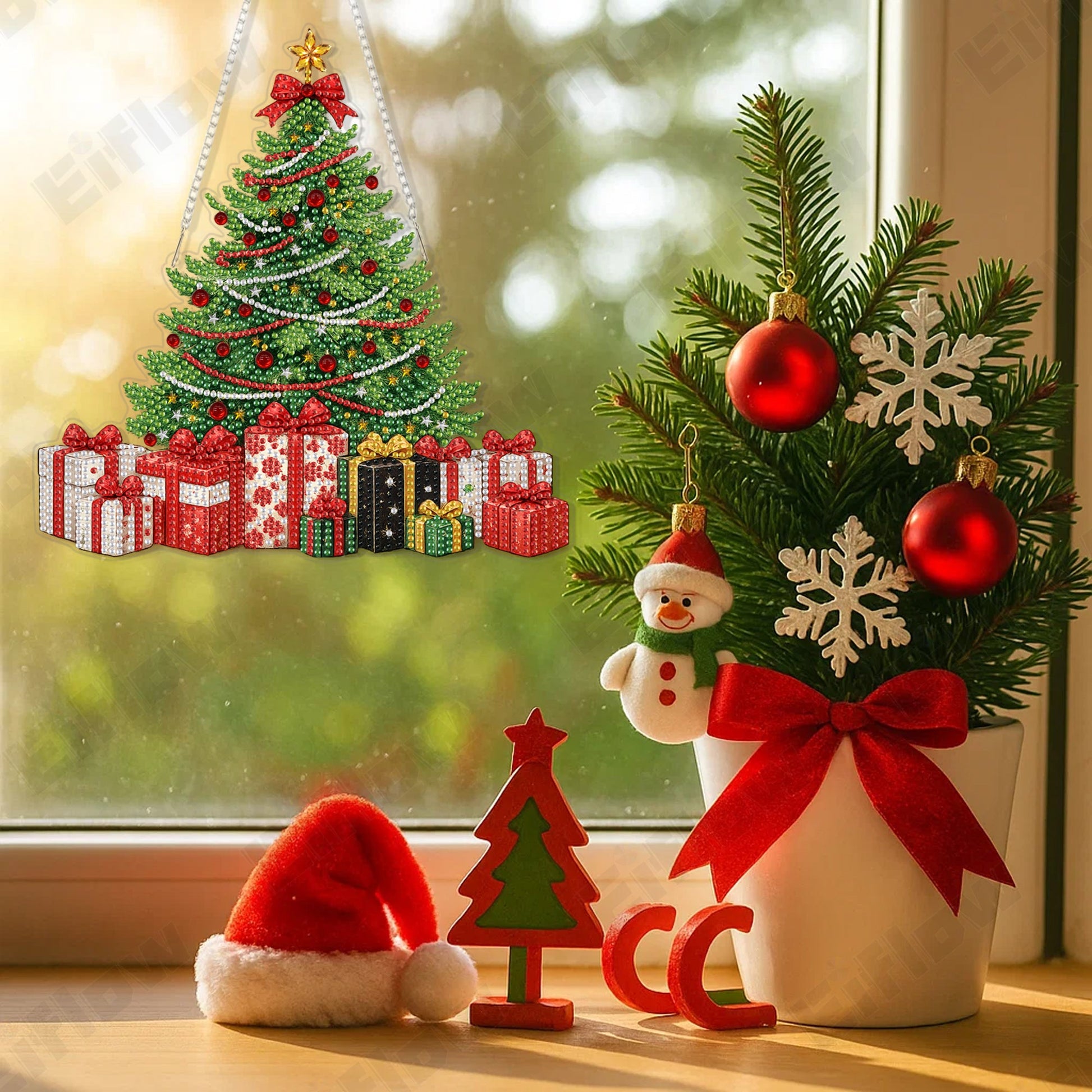 Hanging Pendant, Christmas Tree