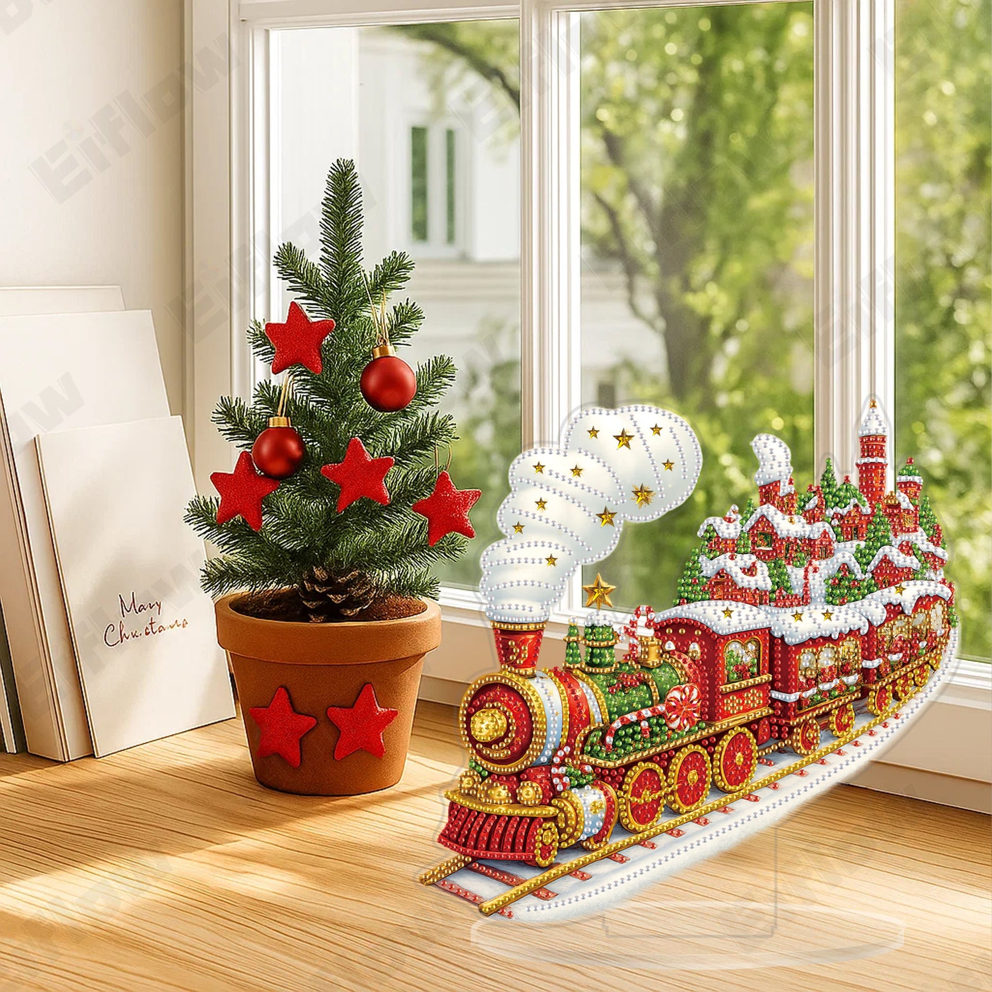Tabletop Ornament, Christmas Train