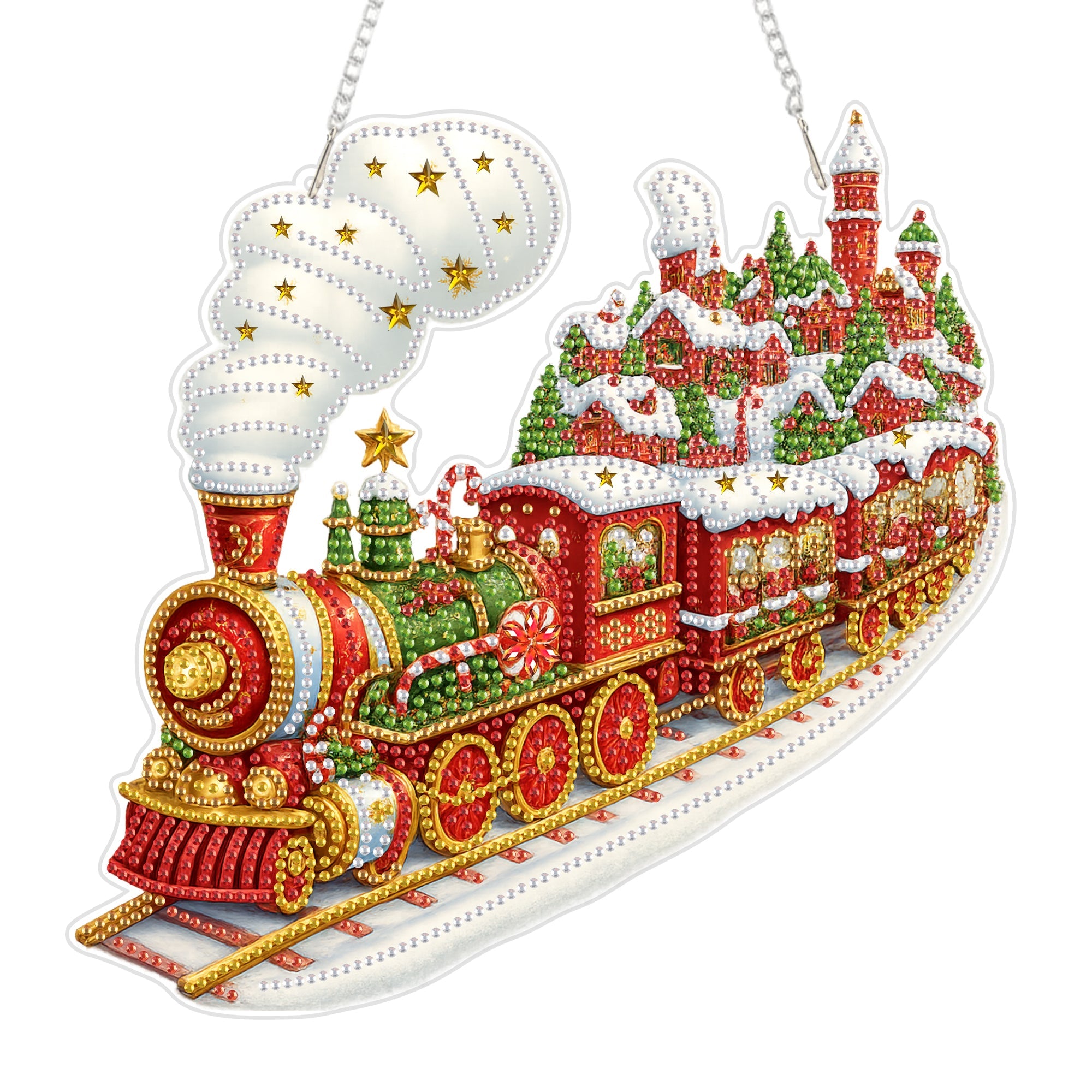 Hanging Pendant, Christmas Train