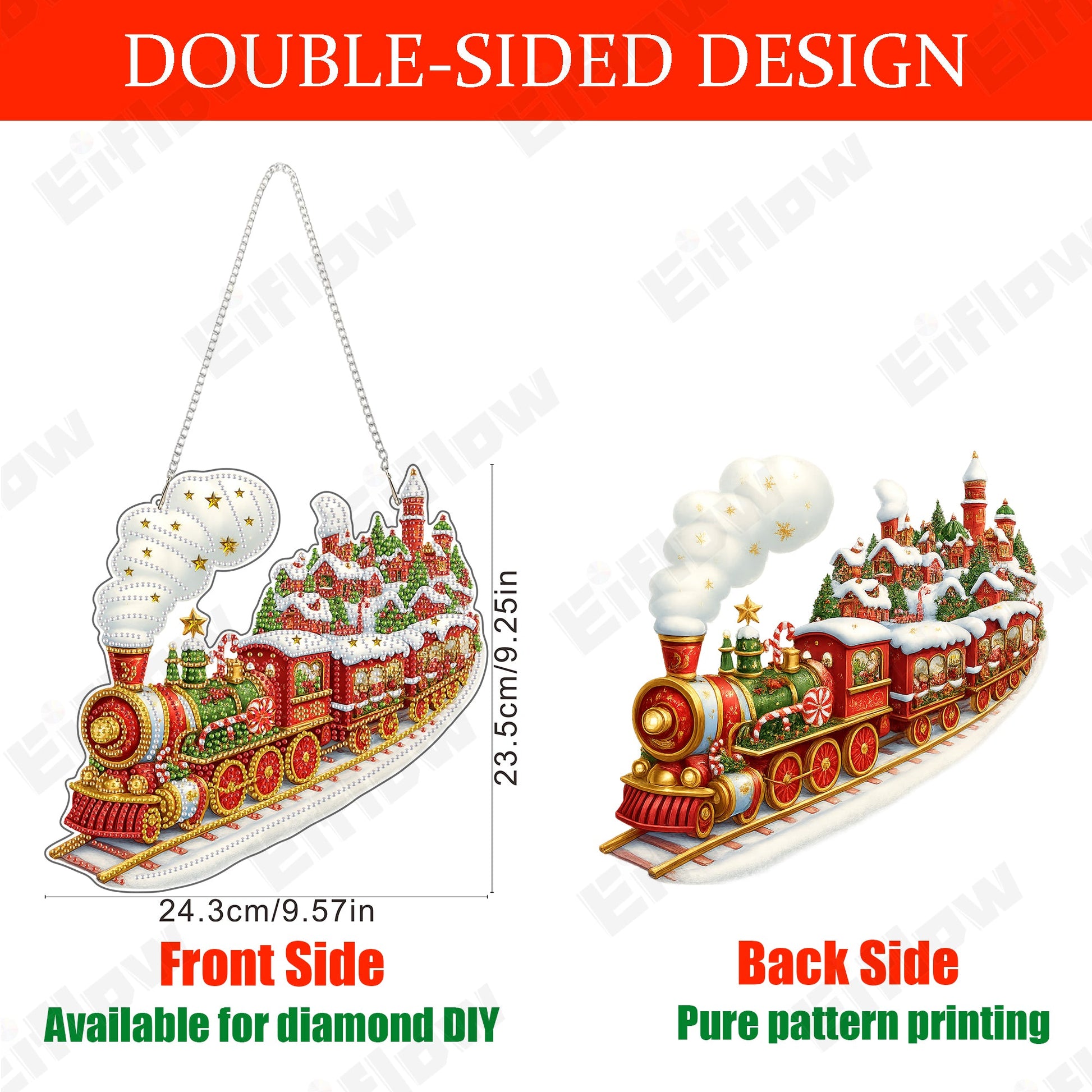 Hanging Pendant, Christmas Train