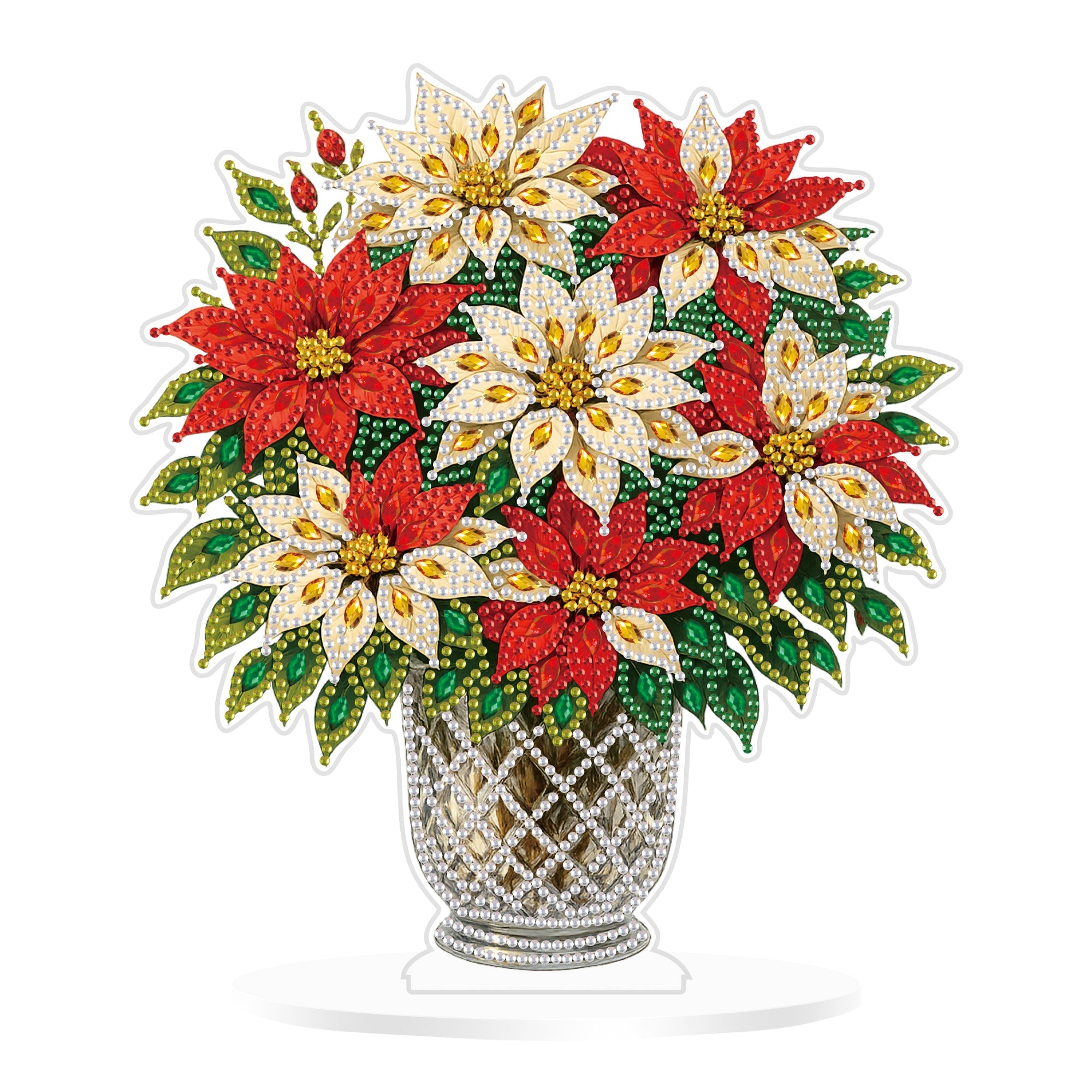 Tabletop Ornament, Christmas Flower