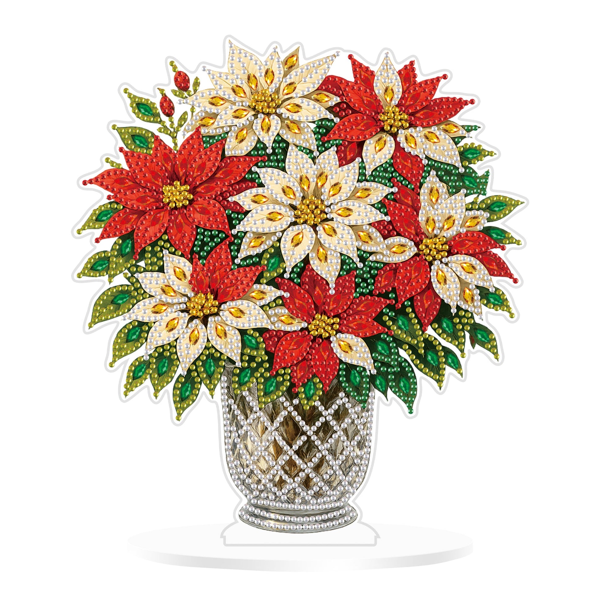 Tabletop Ornament, Christmas Flower